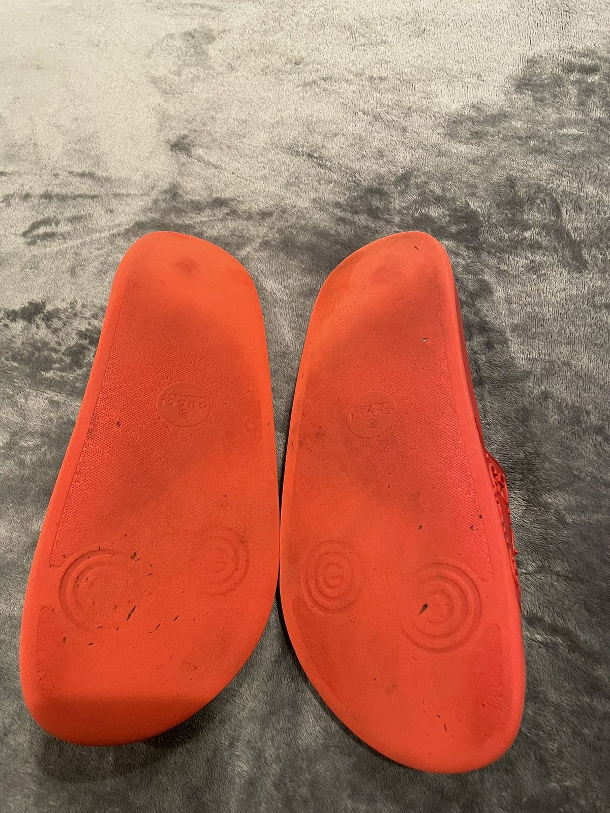 Gucci Gucci Mens Slide Red Sz :9.5 Size US 9.5 / EU 42-43 - 4 Thumbnail