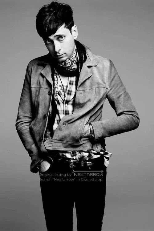 Saint Laurent Paris Saint Laurent Paris 14fw suede knight jacket. Size US S / EU 44-46 / 1 - 6 Thumbnail