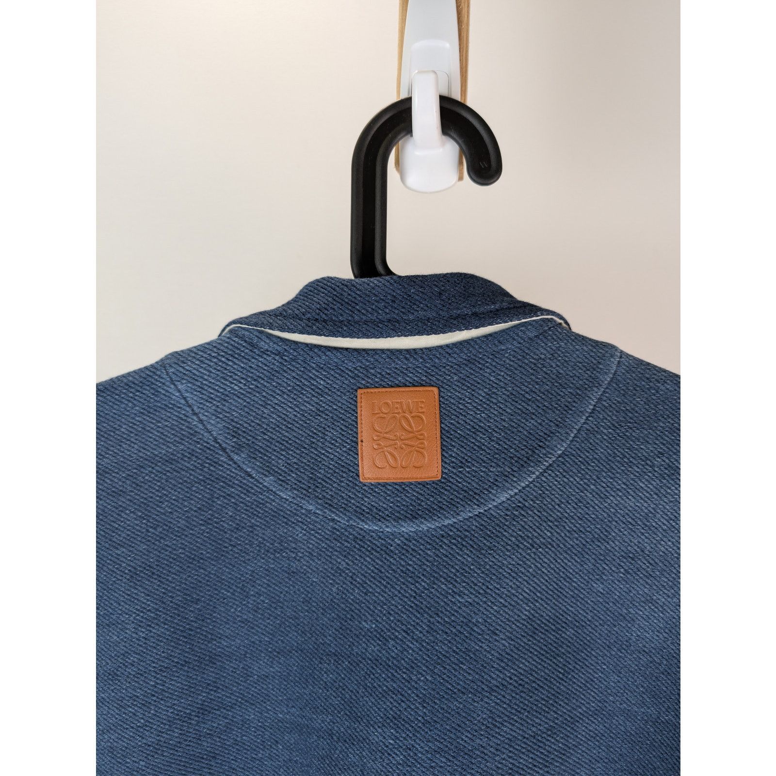 Loewe o1rshd1 Polo Sweatshirt in Azul Size US M / EU 48-50 / 2 - 15 Thumbnail