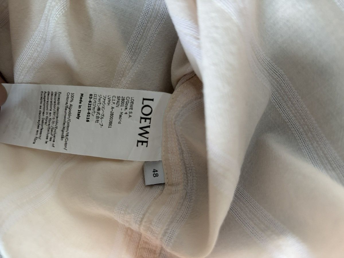 Loewe Loewe Pink Cotton Shirt Size US M / EU 48-50 / 2 - 4 Thumbnail