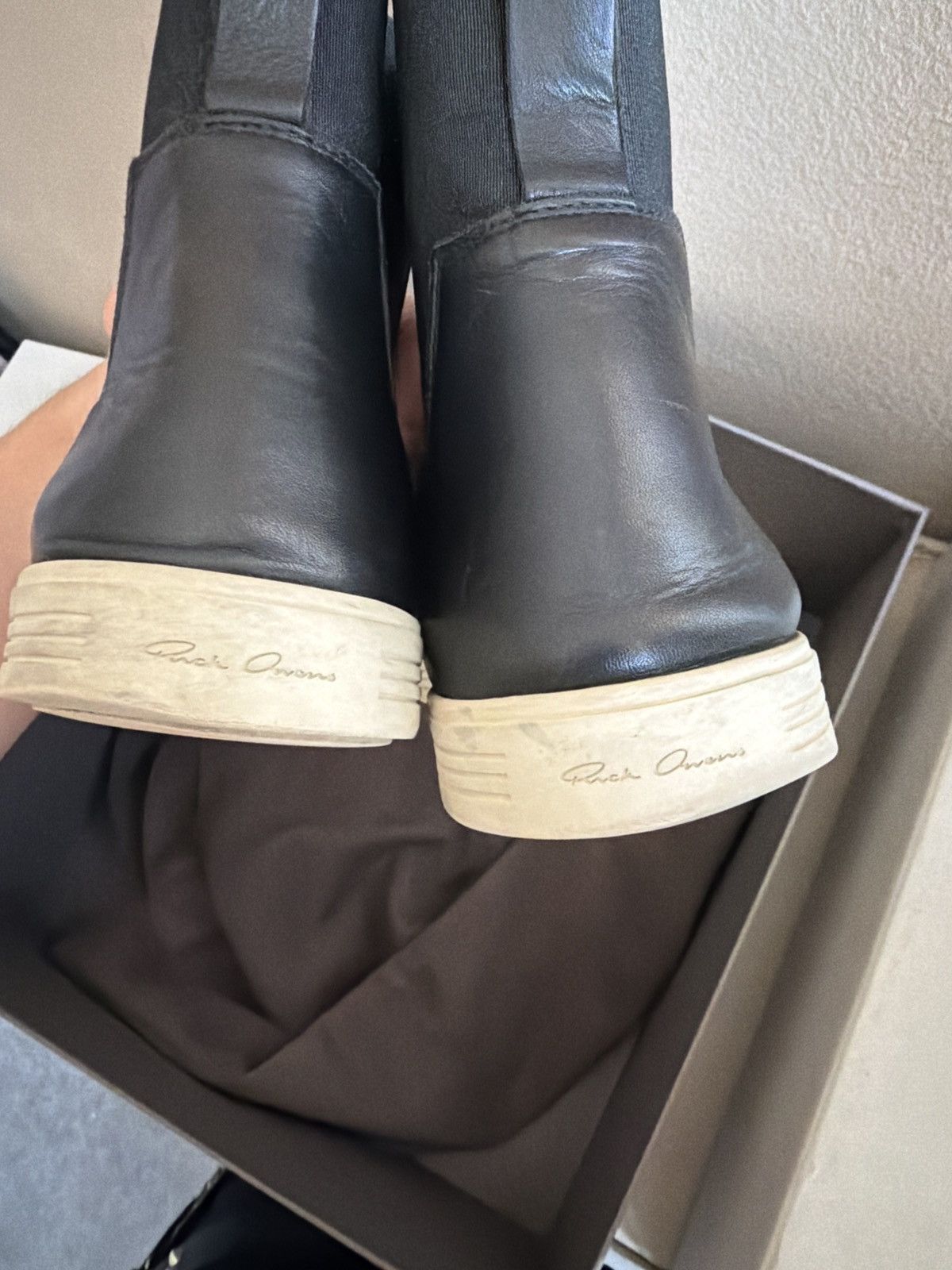 Rick Owens Rick Owens Mastodon Elas With Box And Dust bag Size US 8 / EU 41 - 13 Thumbnail