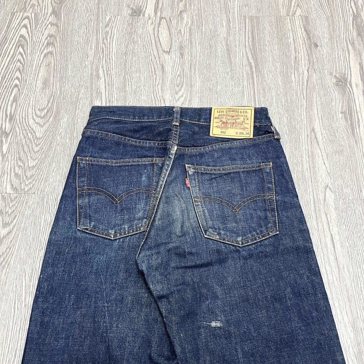 Levi's Vintage Clothing Vintage Levi's 502 Big E SELVEDGE Denim Pant 🟥 Size US 26 / EU 42 - 9 Thumbnail