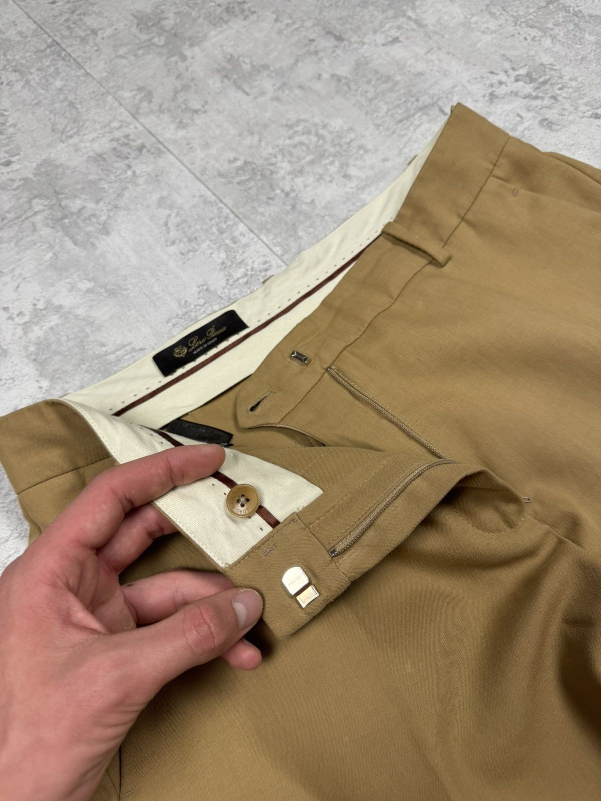 Loro Piana Loro Piana Pants Size 42 Size 28" / US 6 / IT 42 - 6 Thumbnail