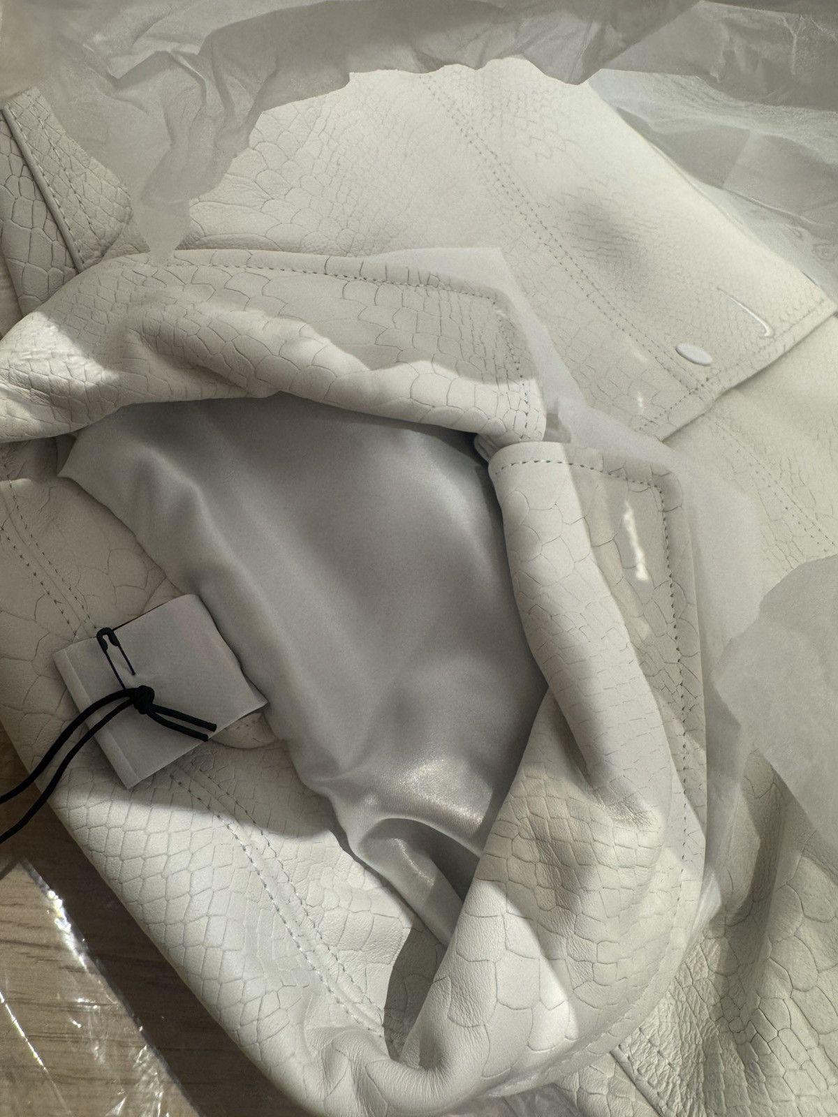 Nike × Supreme Supreme x Nike Leather Varsity Jacket 'Snakeskin' Size US XL / EU 56 / 4 - 11 Thumbnail