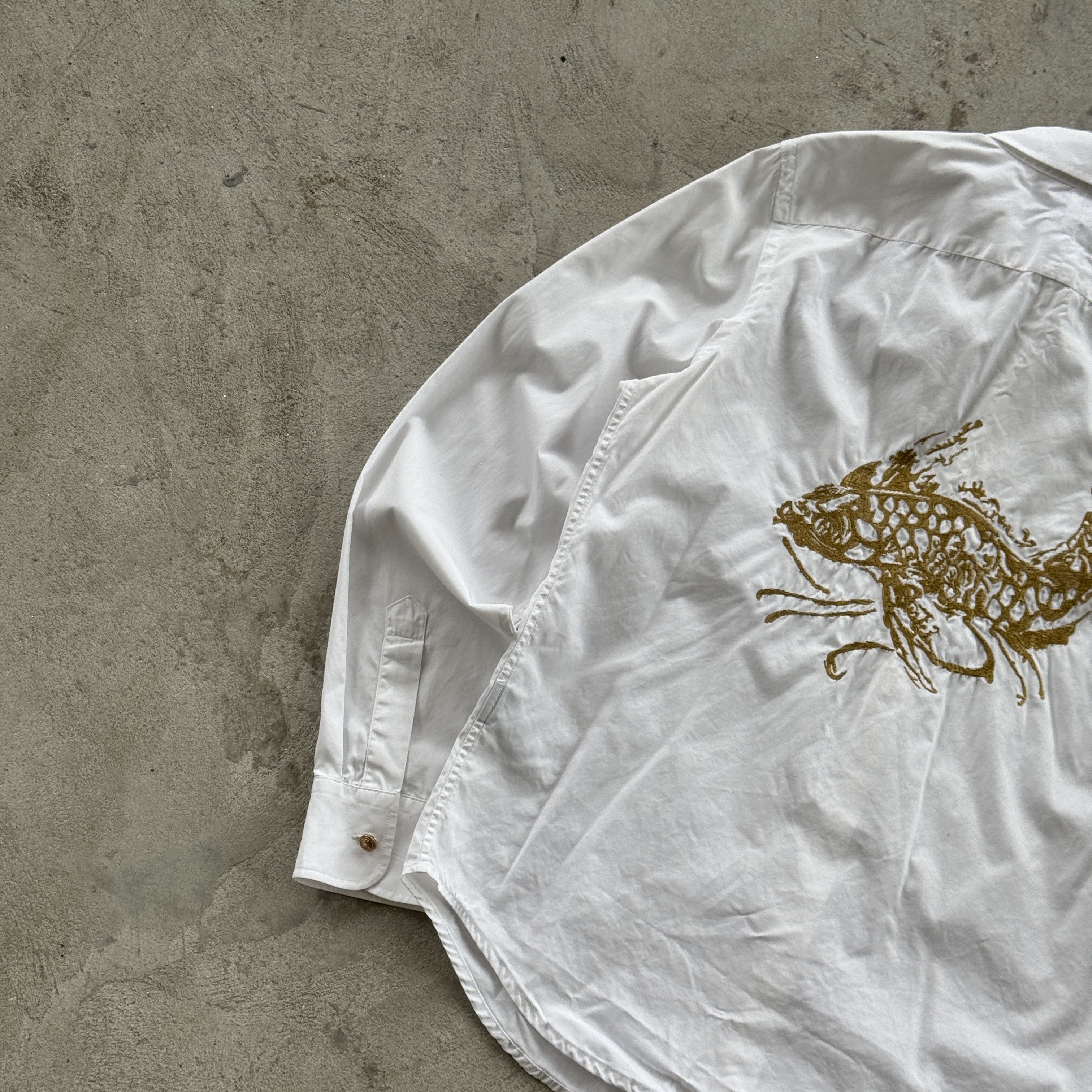 Polo Ralph Lauren Vintage 90s Polo Ralph Lauren Fish Button Ups Shirt Size S / US 4 / IT 40 - 7 Thumbnail