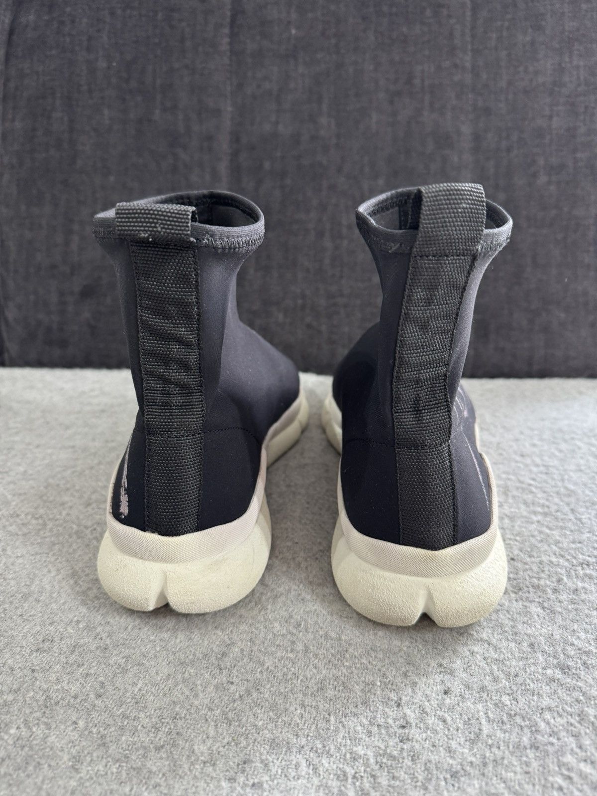 MSGM MSGM z waves socks high top sneakers size 40 black Size US 10 / IT 40 - 7 Thumbnail