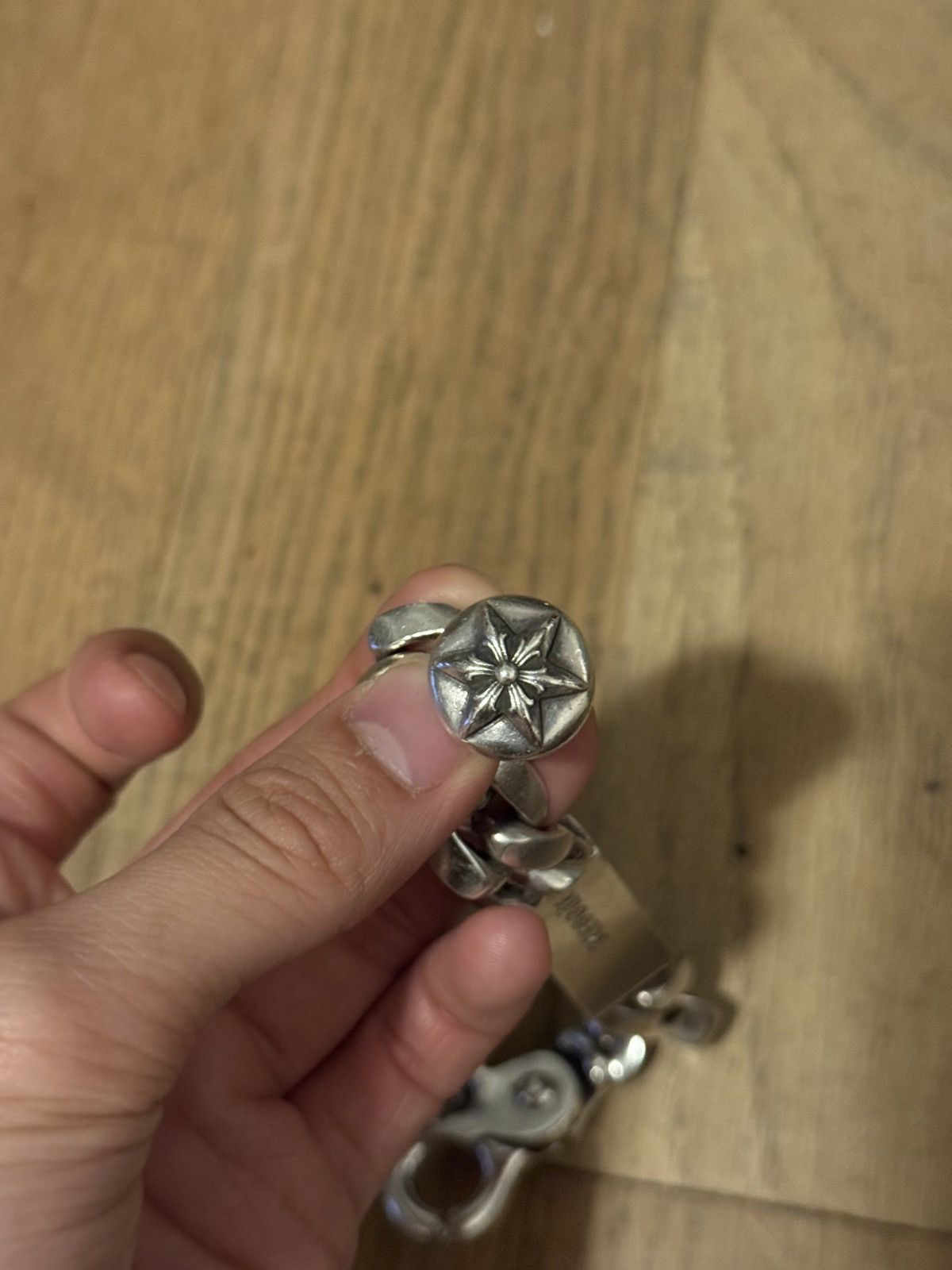 Chrome Hearts Chrome hearts special order Ken bracelet ID bracelet Size ONE SIZE - 7 Thumbnail
