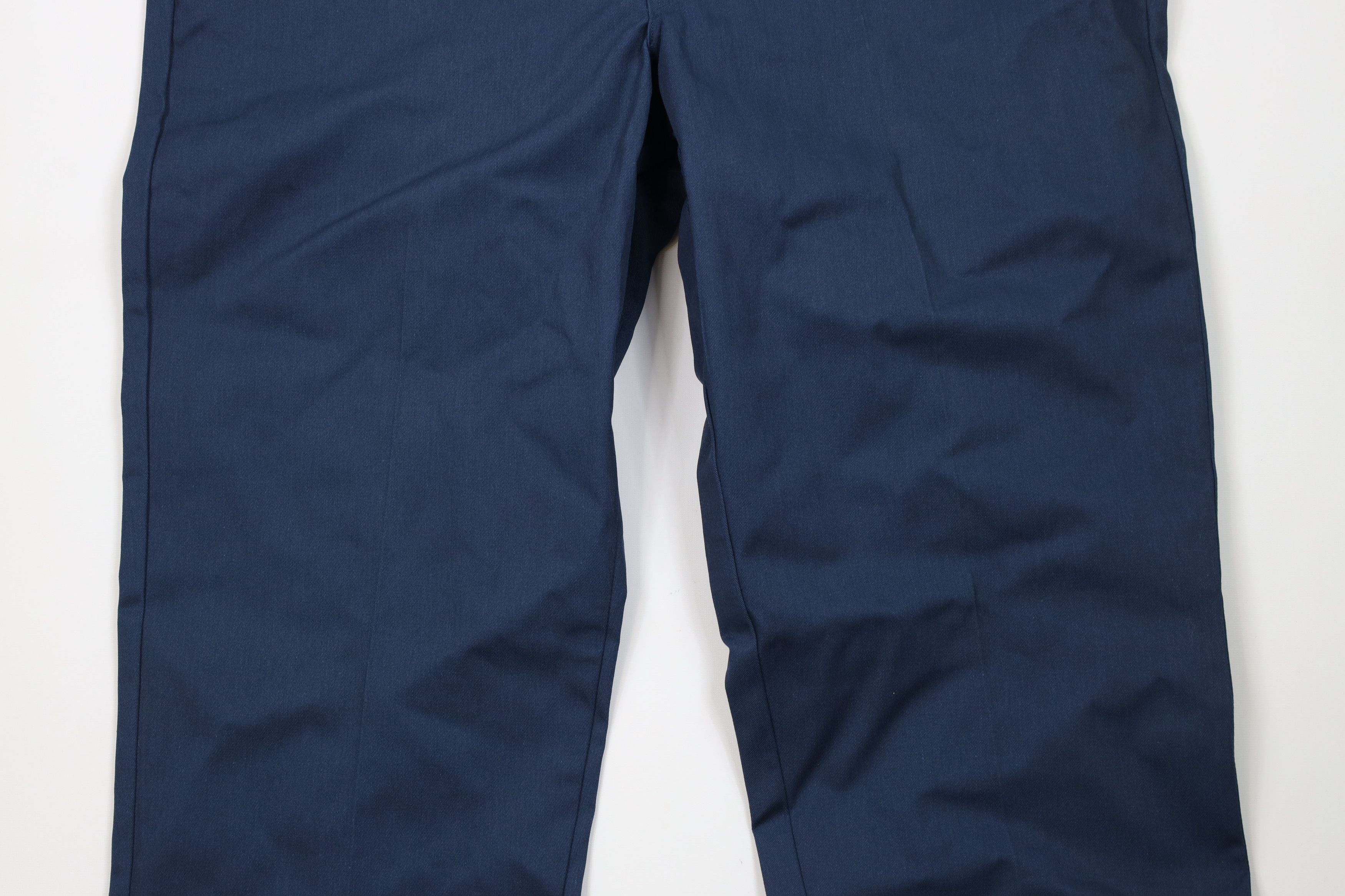 Dickies Vintage 90s Dickies Mechanic Wide Leg Pants Blue USA Size US 44 / EU 60 - 3 Thumbnail