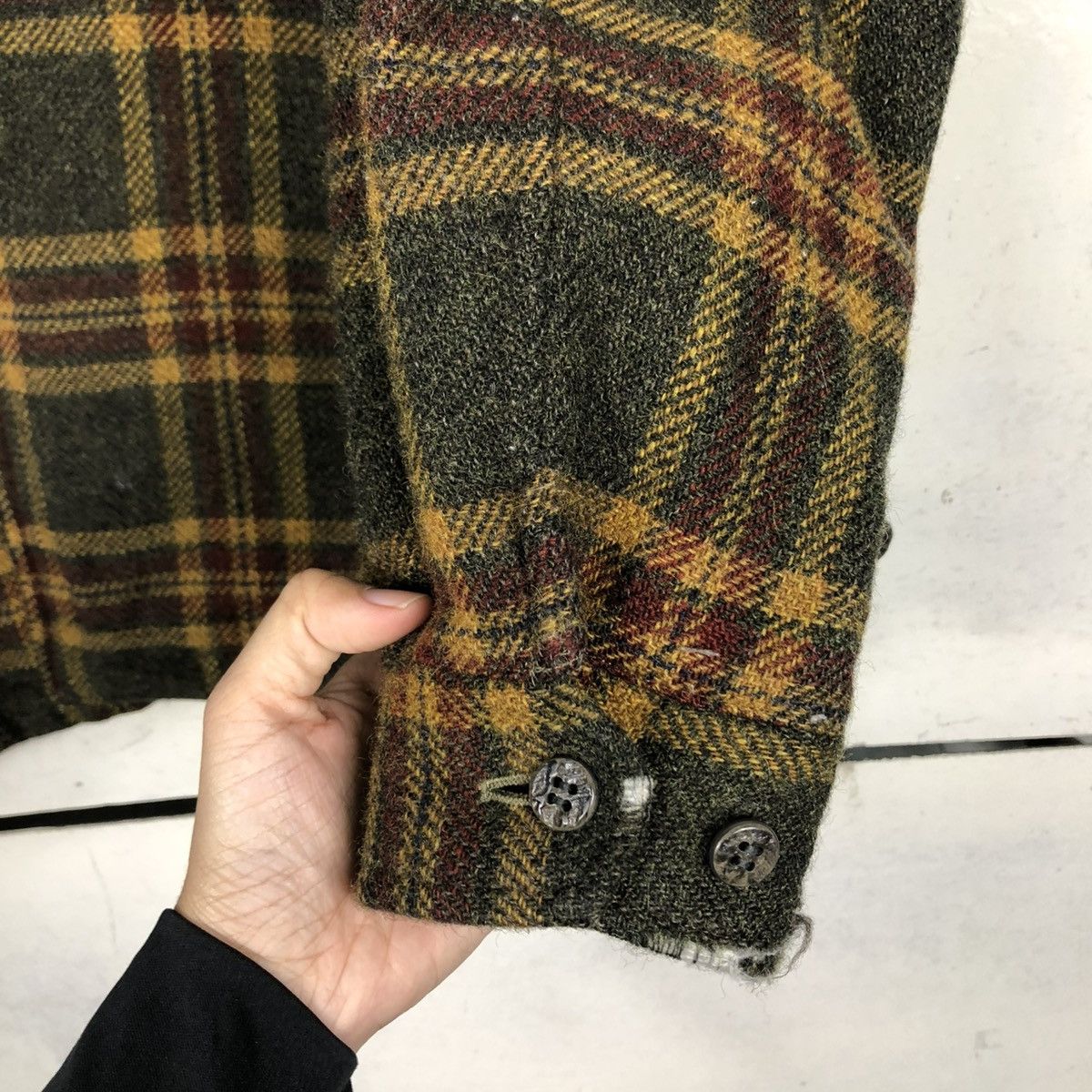 Hysteric Glamour 🔥VINTAGE CHORE WOOL ZIPPER JACKET THE SCOTCH HOUSE TARTAN Size US M / EU 48-50 / 2 - 17 Thumbnail