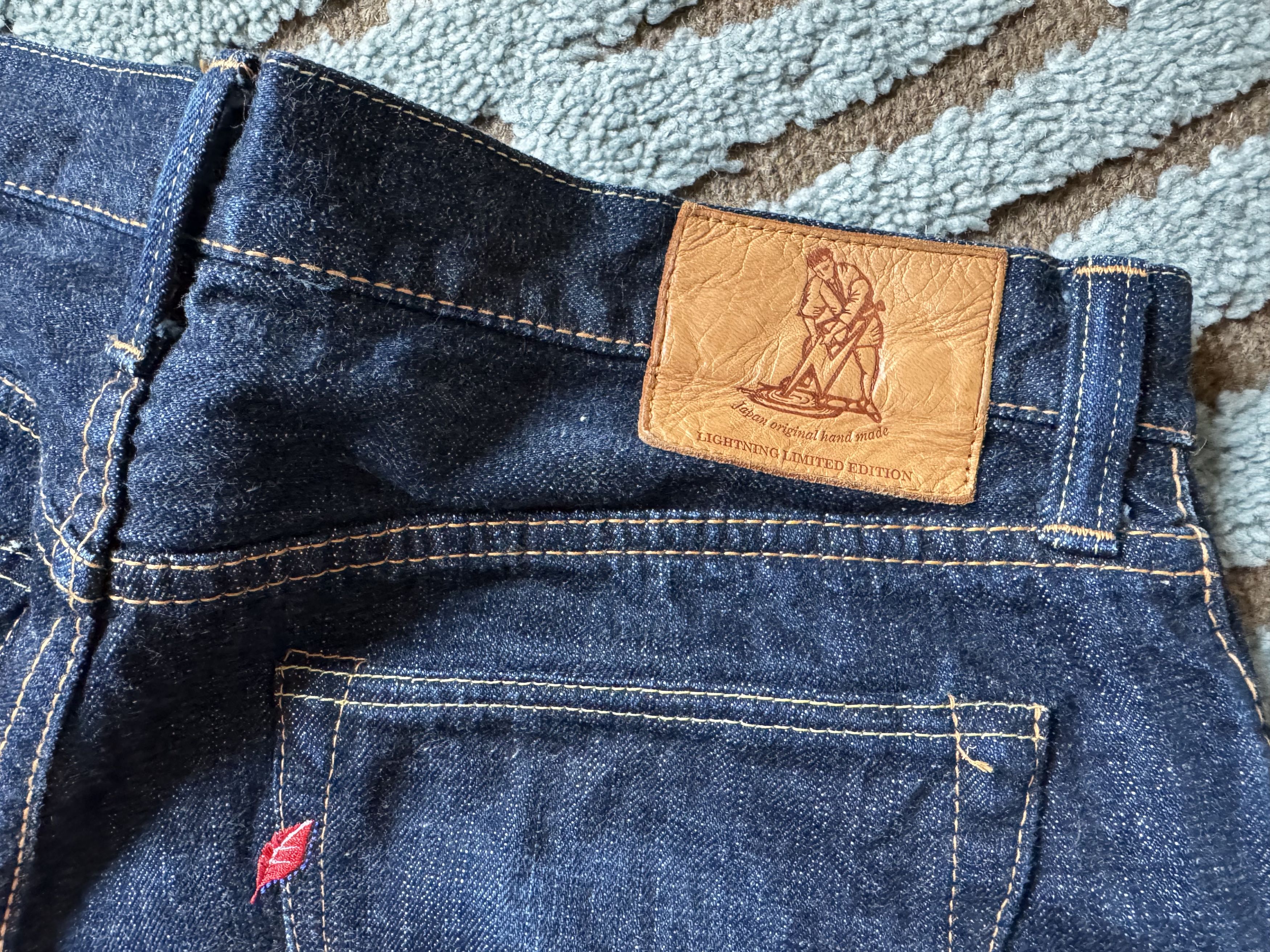 Pure Blue Japan Pure Blue Japan x Lightning Limited Jeans, Size 36 Size US 36 / EU 52 - 3 Thumbnail