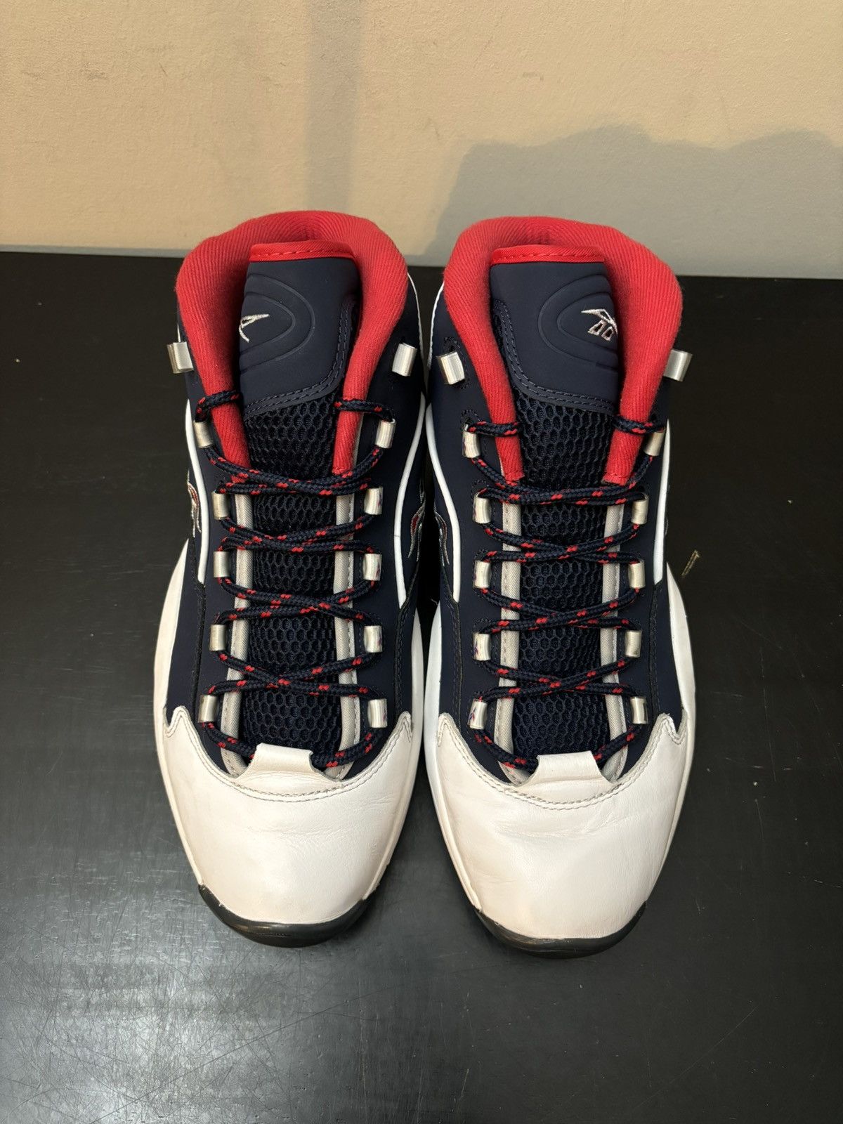 Reebok Reebok Question Mid Team USA Blue Size US 12 / EU 45 - 2 Thumbnail