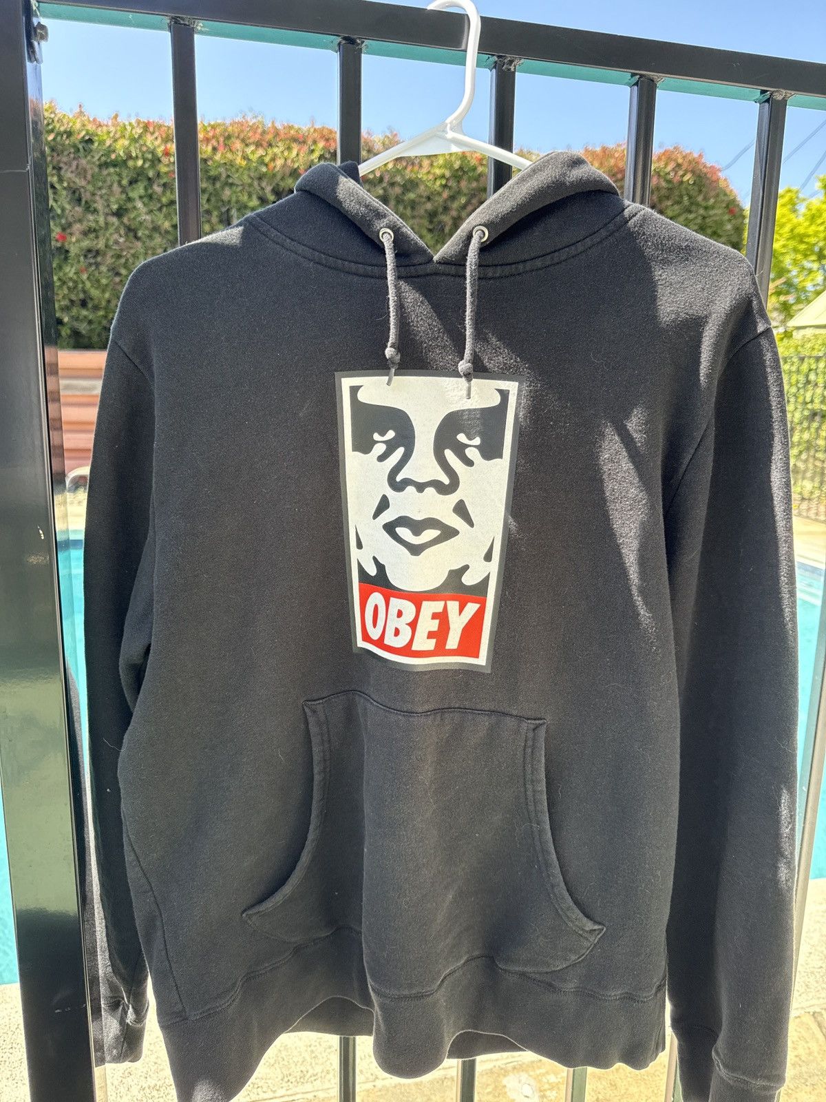 Obey Obey x Streetwear Vintage Face Hoodie Size US M / EU 48-50 / 2 - 1 Thumbnail