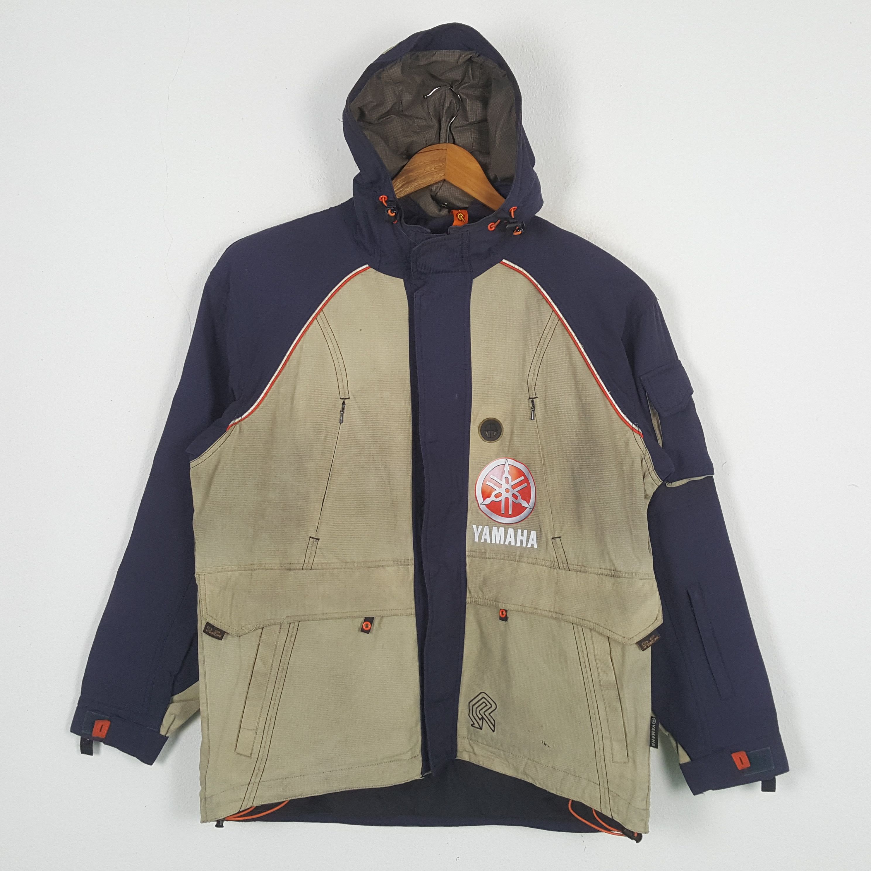 Japanese Brand × Vintage Vintage Yamaha Japan Motorsports Racing Team Jacket c282n22 Size US XL / EU 56 / 4 - 2 Thumbnail