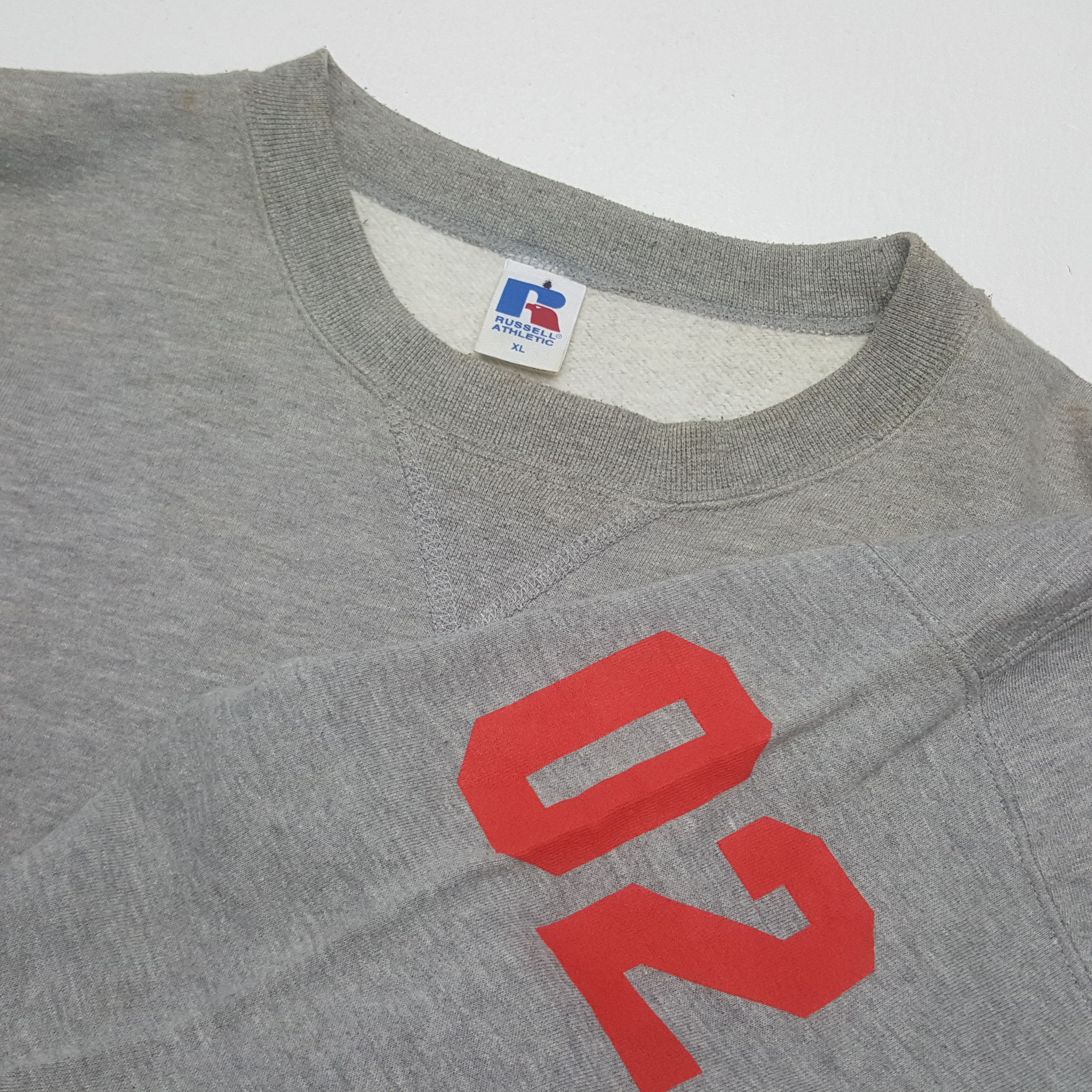 Russell Athletic Vintage American State Maps Art Russell Sweatshirt C307N13 Size US L / EU 52-54 / 3 - 5 Thumbnail