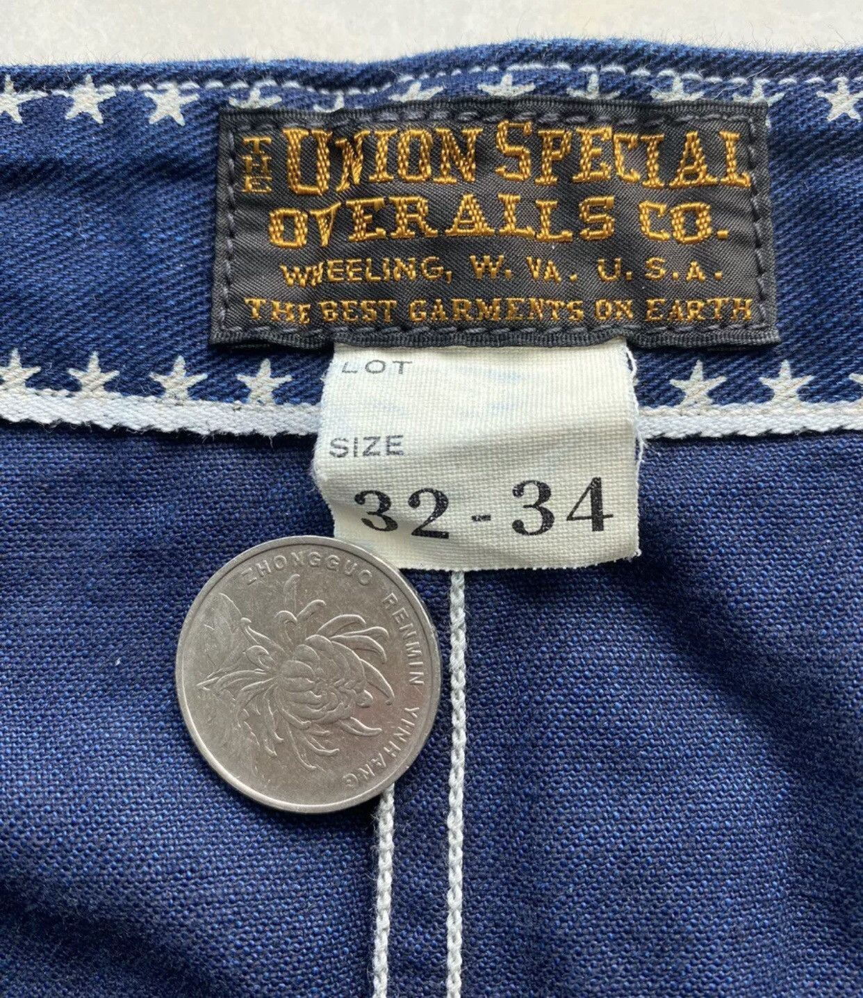 Freewheelers freewheelers bib overalls pants 2410-Nextarrow Size US 32 / EU 48 - 4 Thumbnail