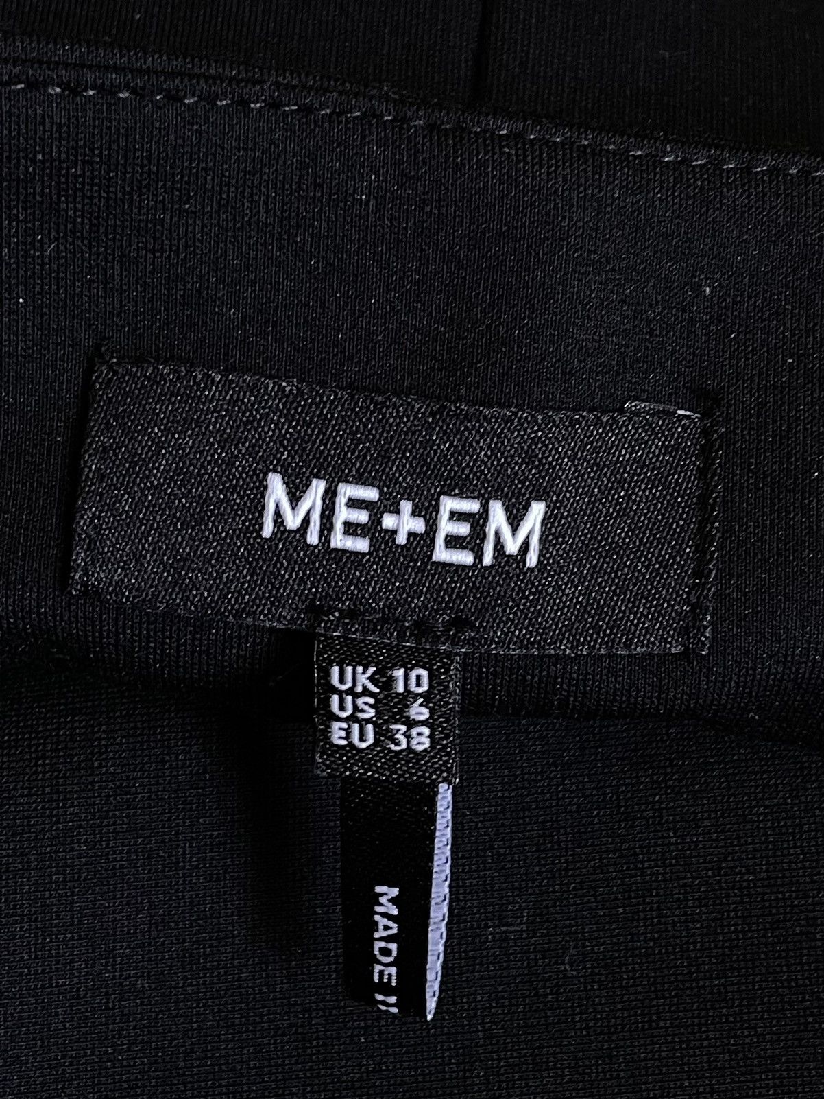 ME+EM ME+EM Pleated Maxi A-Line Skirt – Black – Size UK 10 / US 6 Size 28" / US 6 / IT 42 - 9 Thumbnail