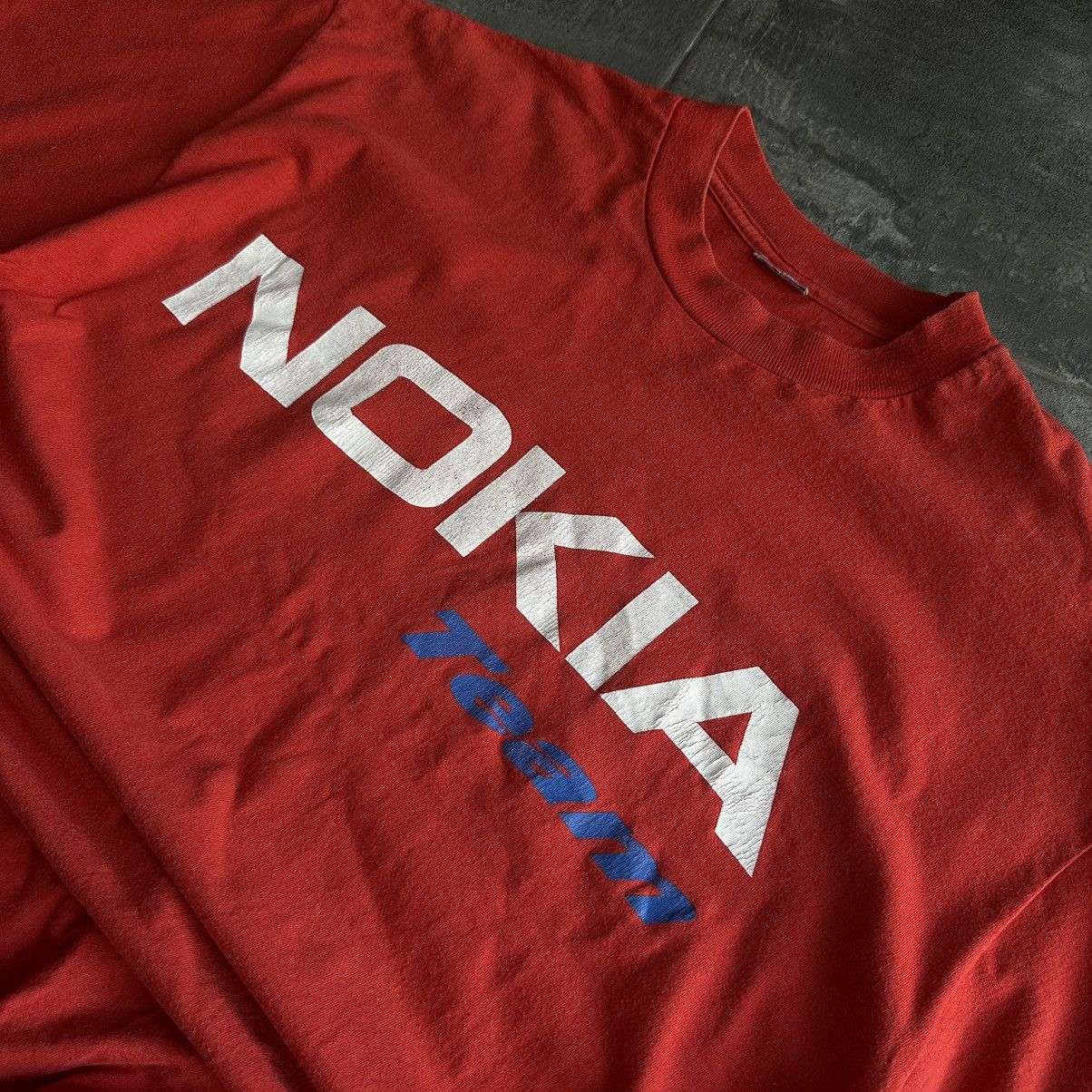 Vintage Vintage Japanese Style T-shirts Nokia Team Big Logo Y2K 00s Size US L / EU 52-54 / 3 - 5 Thumbnail