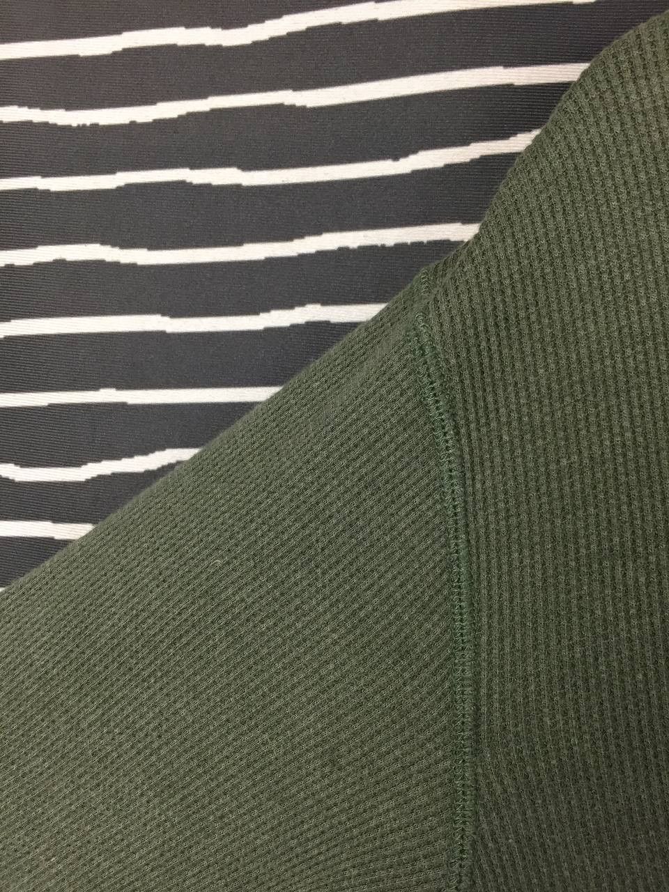 Uniqlo Uniqlo Waffle Knit Long Sleeve Henley Tee Size XL Size US XL / EU 56 / 4 - 5 Thumbnail