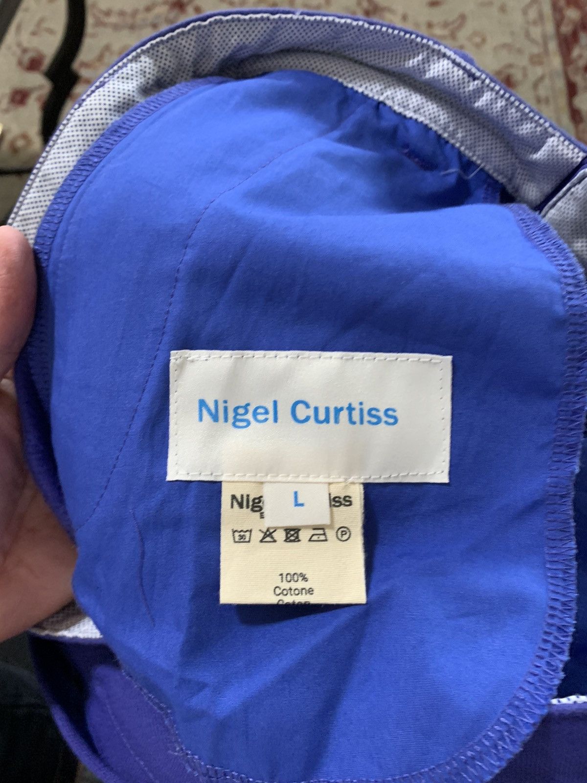 Designer Nigel Curtiss FF trousers Size US 32 / EU 48 - 6 Thumbnail