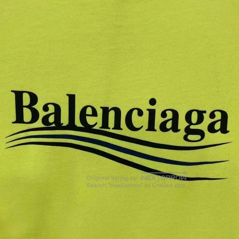 Balenciaga Balenciaga Yellow Coke Logo T-Shirt. Size US XS / EU 42 / 0 - 4 Thumbnail
