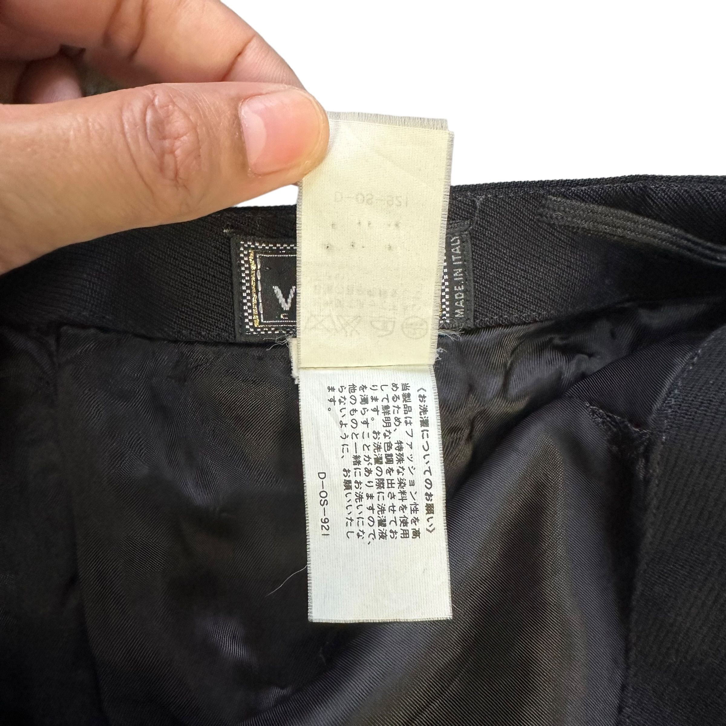 Versace GIANNI VERSACE Made in Italy Black Skirt Suit W26 #A44-1026 Size 26" / US 2 / IT 38 - 5 Thumbnail
