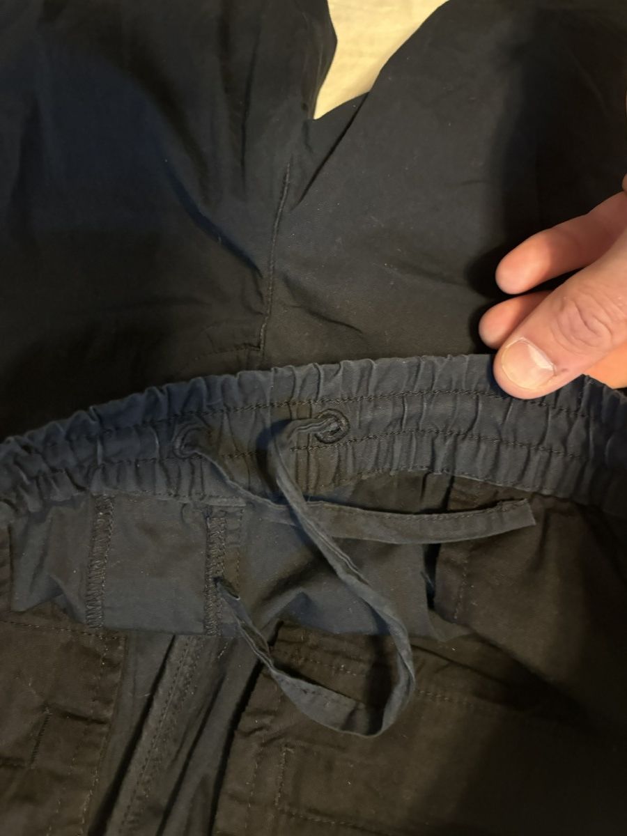 Everlane Black Drawstring Casual Everlane Pants - Size M (32x32) Size US 32 / EU 48 - 6 Thumbnail