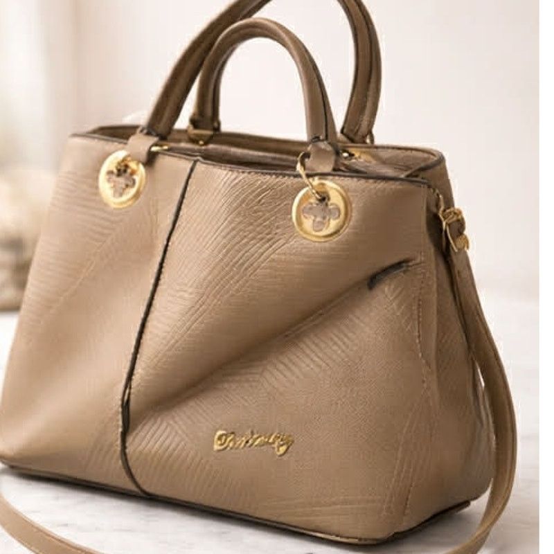 Other Danbaoly Tan Pebbled Crossbody Satchel Handbag Tote Purse Size ONE SIZE - 6 Thumbnail