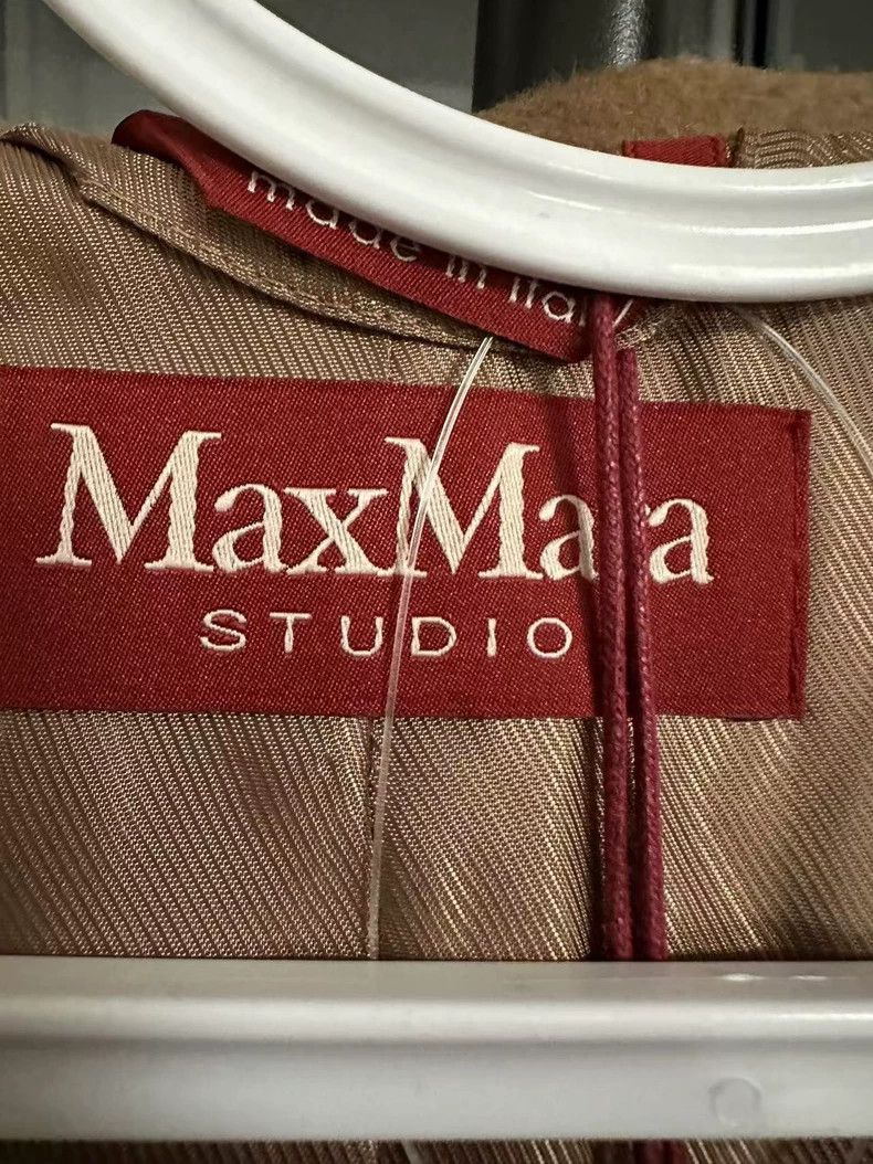 Max Mara Max Mara Solid hooded lace-up long-sleeved coat Size M / US 6-8 / IT 42-44 - 3 Thumbnail