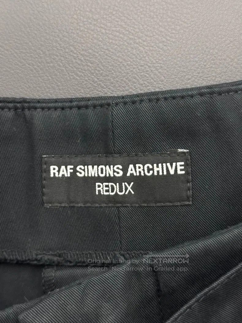 Raf Simons Hemostatic pants, strap pants-