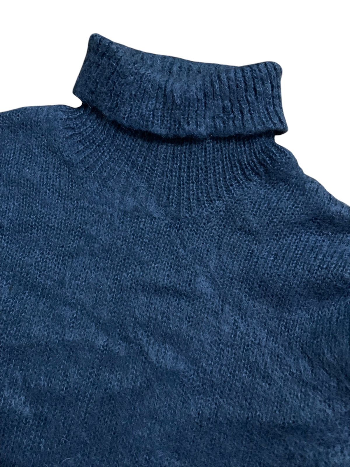 Tornado Mart 💥Ppfm Knit Mohair Turtleneck Shirt Size S / US 4 / IT 40 - 4 Thumbnail