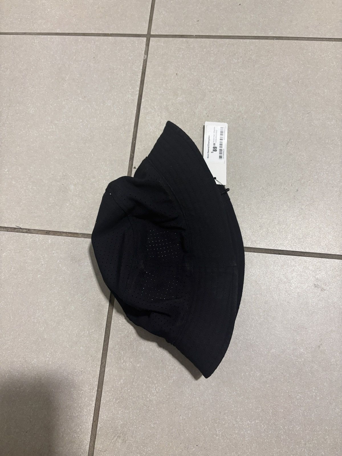 Champion × Rick Owens × Rick Owens Drkshdw Rick Owens x Champion Bucket Hat Size ONE SIZE - 2 Thumbnail