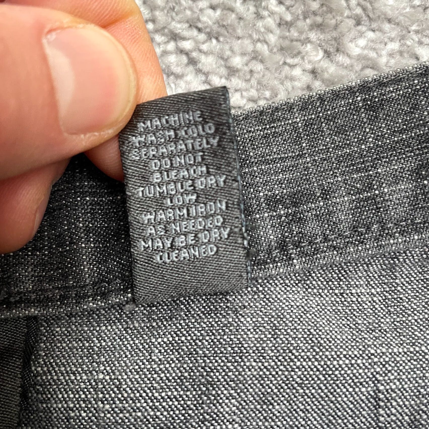 Vintage Chico's Womens Jeans Capri Denim Black High Rise 30x19 Casual Straight Size 30" / US 8 / IT 44 - 5 Thumbnail