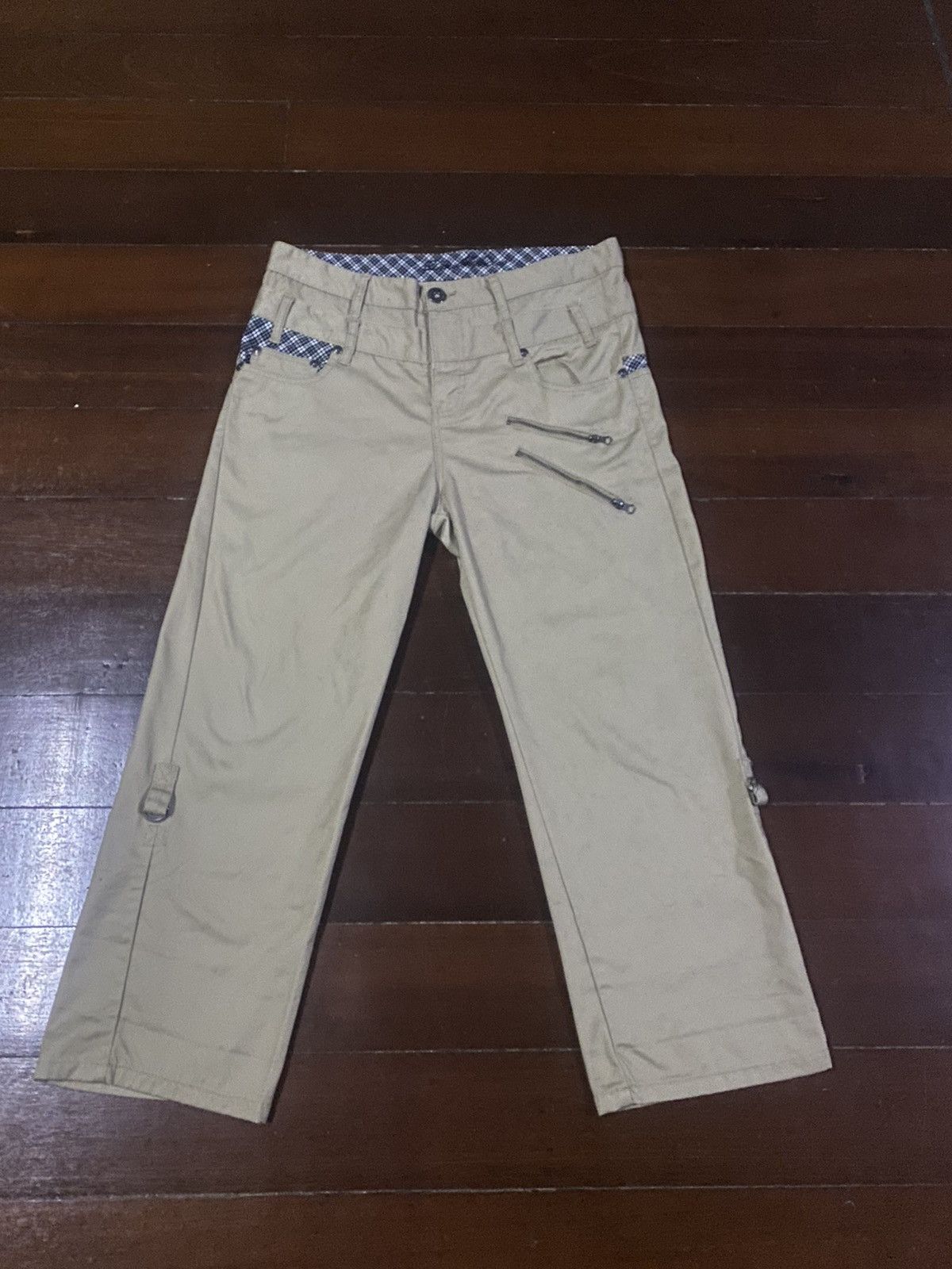 Designer × Japanese Brand Fire 🔥🔥 japanes brand pants short zipper double waist design Size US 36 / EU 52 - 1 Thumbnail