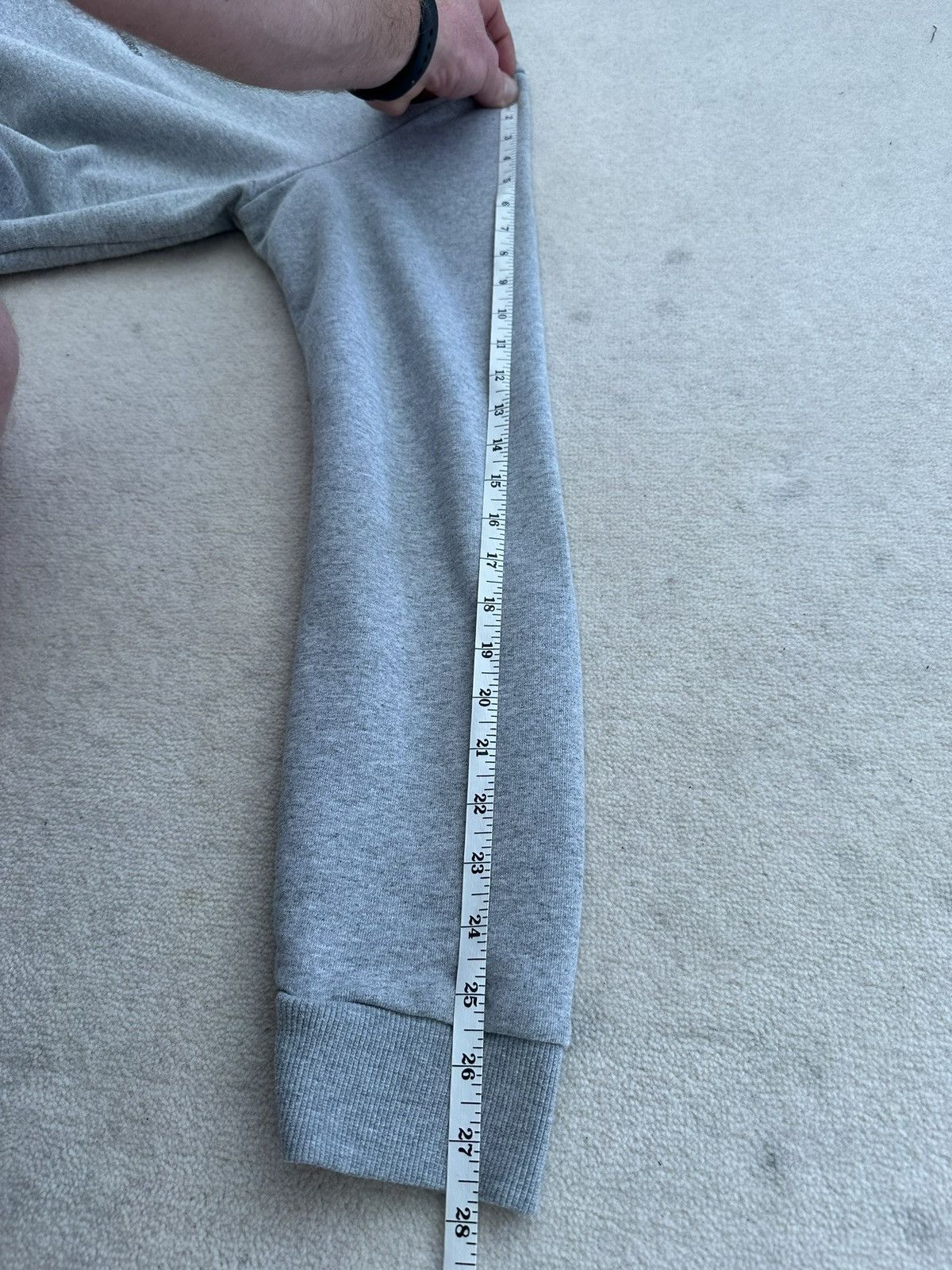 Saint Laurent Paris $990 Saint Laurent Rive Gauche logo hoodie rare XXL grey Size US XXL / EU 58 / 5 - 8 Thumbnail