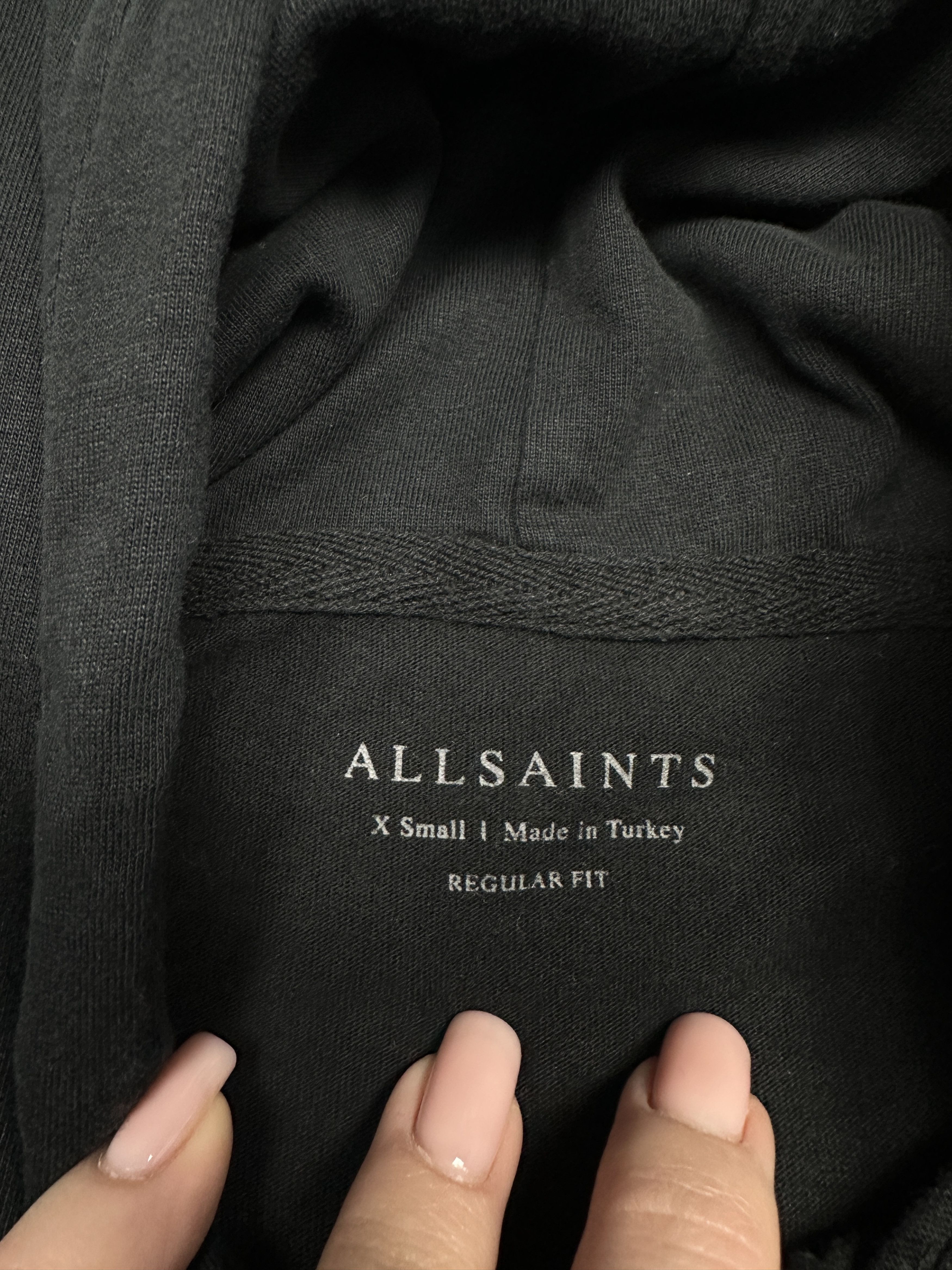 Allsaints AllSaints Mens Brace Full Zip Hoodie Size US XS / EU 42 / 0 - 4 Thumbnail