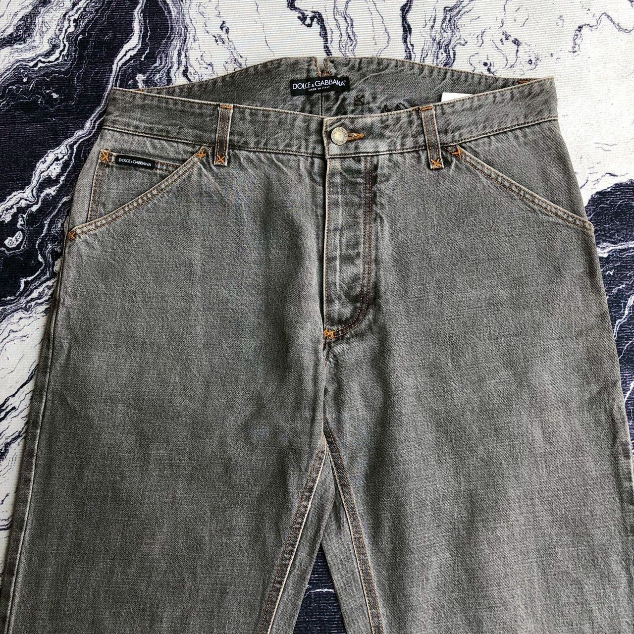 Dolce & Gabbana Dolce & Gabbana Vintage Gray Denim Jeans – Made in Italy Size US 34 / EU 50 - 2 Thumbnail