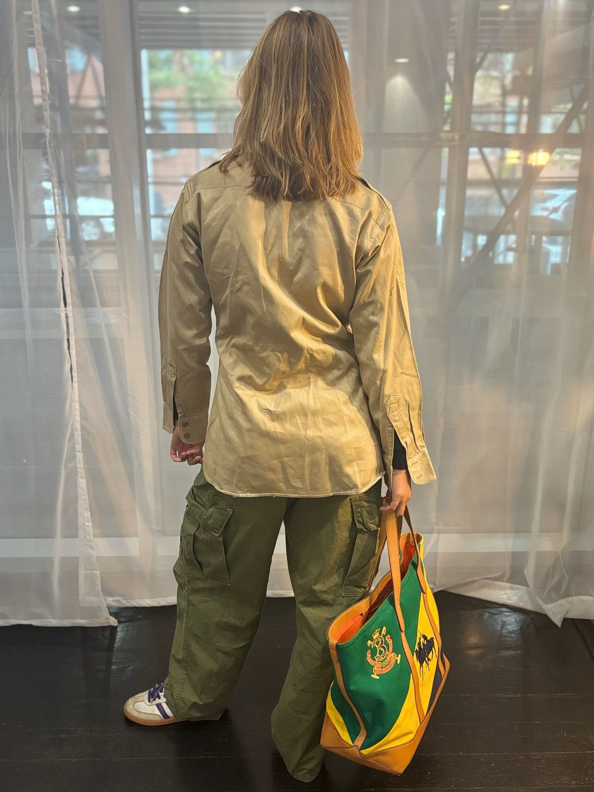 Ralph Lauren 2010 Ralph Lauren Canvas Prototype Tote Size ONE SIZE - 8 Thumbnail