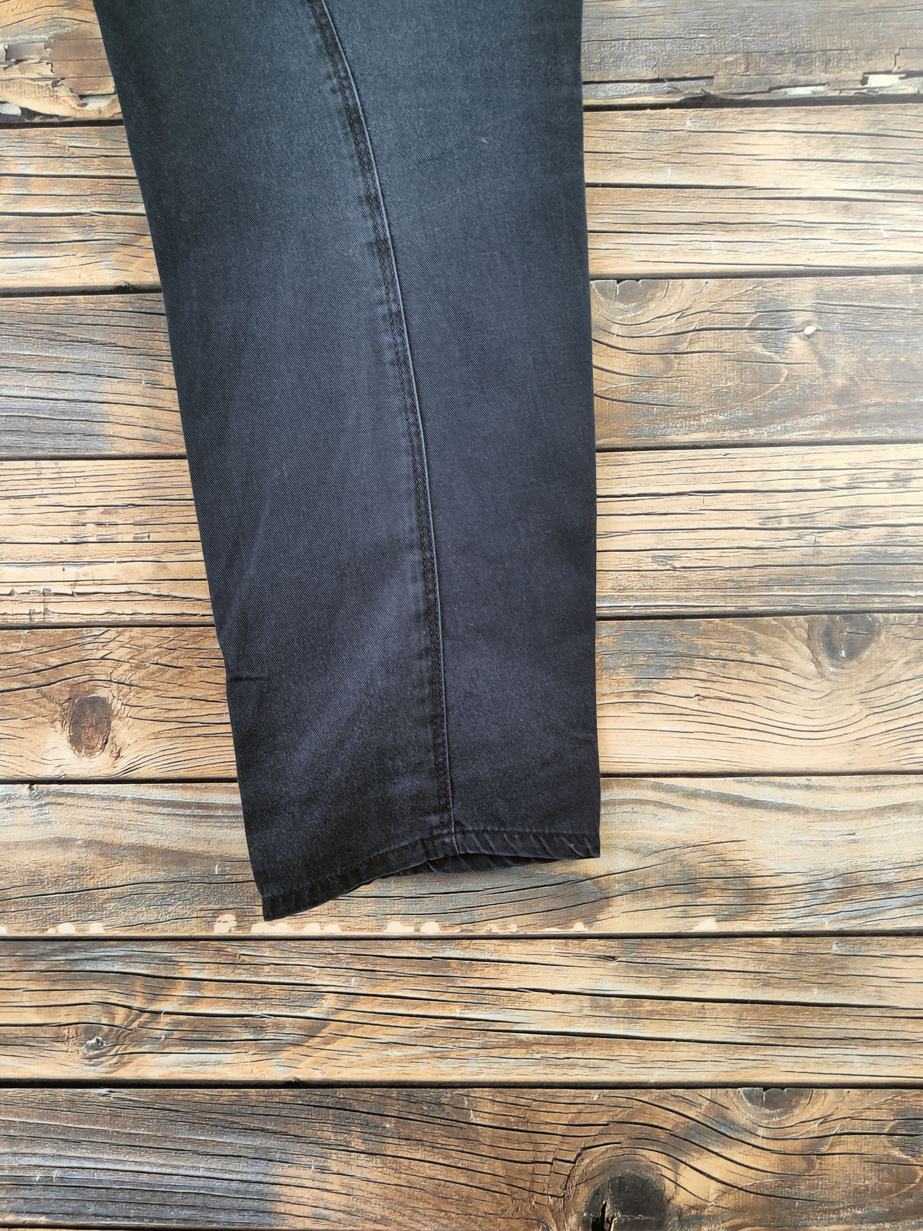 Japanese Brand DL Retro Girl Black Multipocket Casual Pants #46-313 Size 31" - 11 Thumbnail