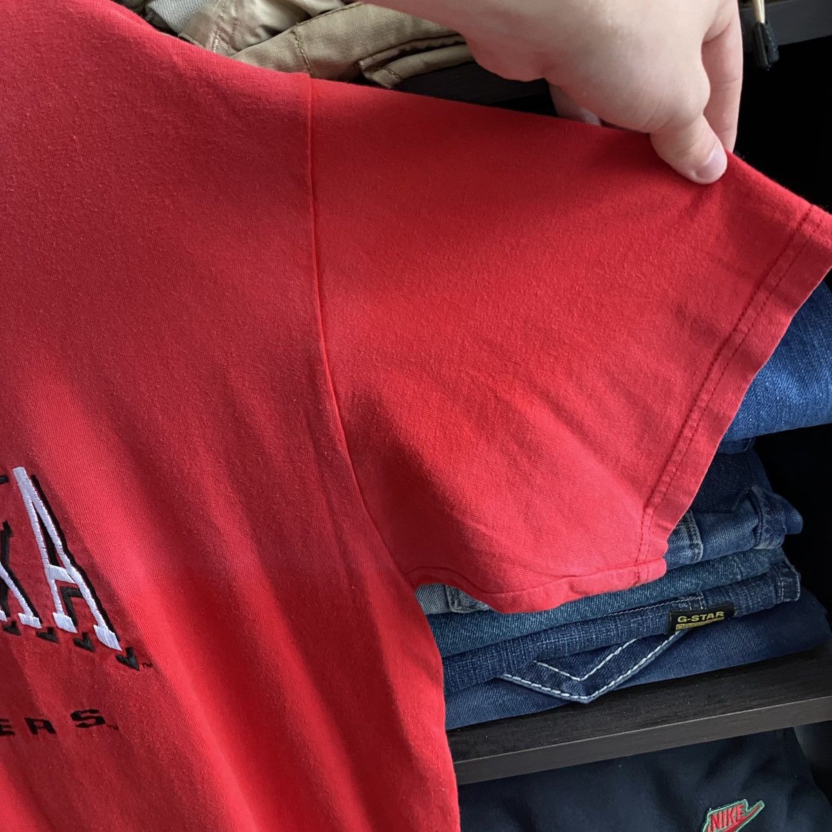 Lee Vintage Lee Sport Nebraska Huskers 90’s Faded tee Size US L / EU 52-54 / 3 - 8 Thumbnail