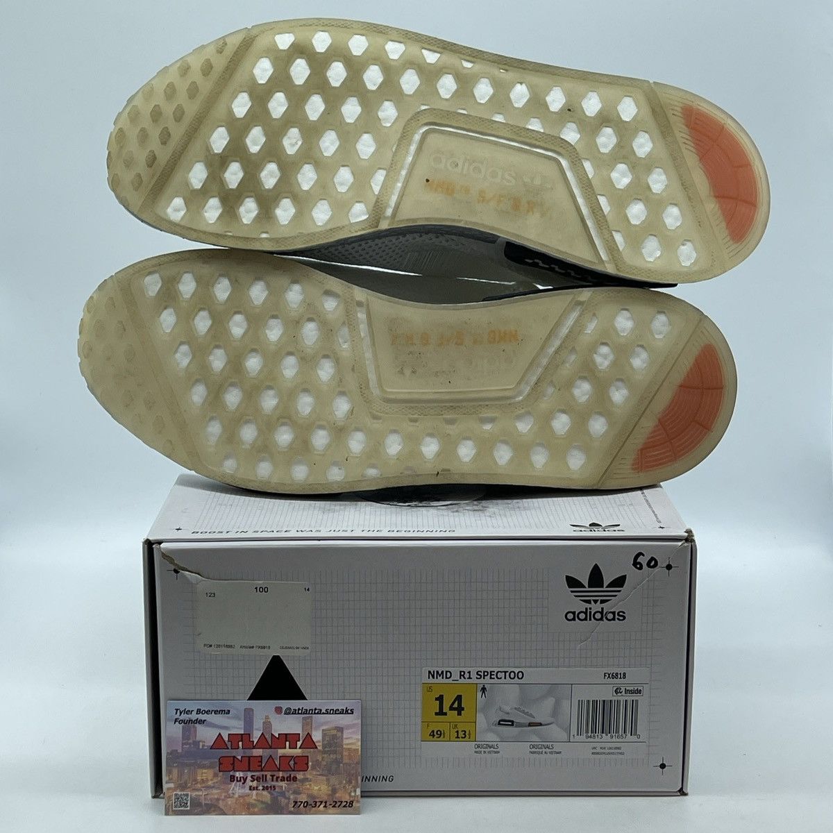 Adidas NASA x NMD_R1 footwear white Size US 14 / EU 47 - 7 Thumbnail