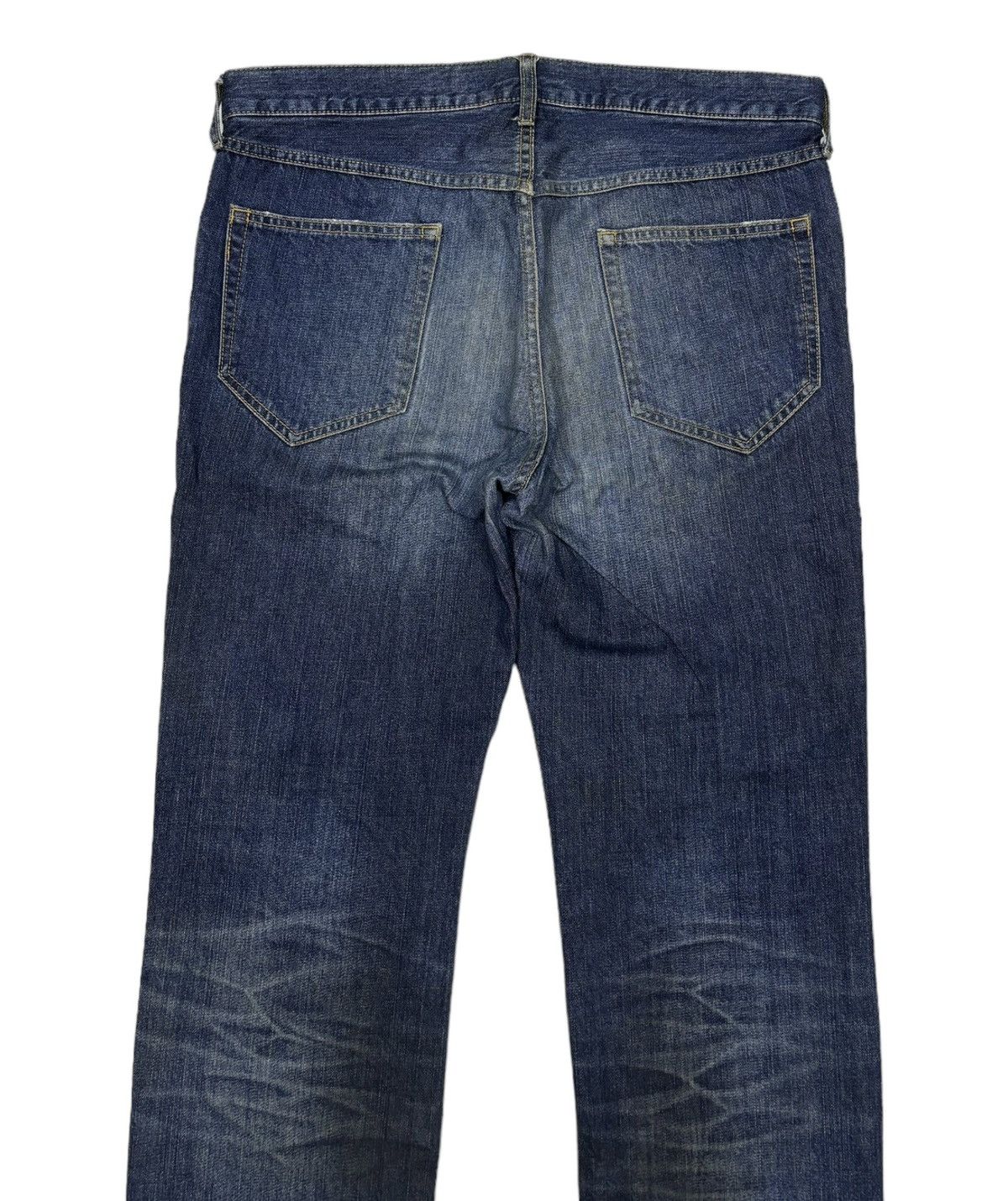 Hysteric Glamour 🇯🇵 DISTRESSED DENIM MADE IN JAPAN LABORATORY BLUE JEANS Size US 34 / EU 50 - 7 Thumbnail