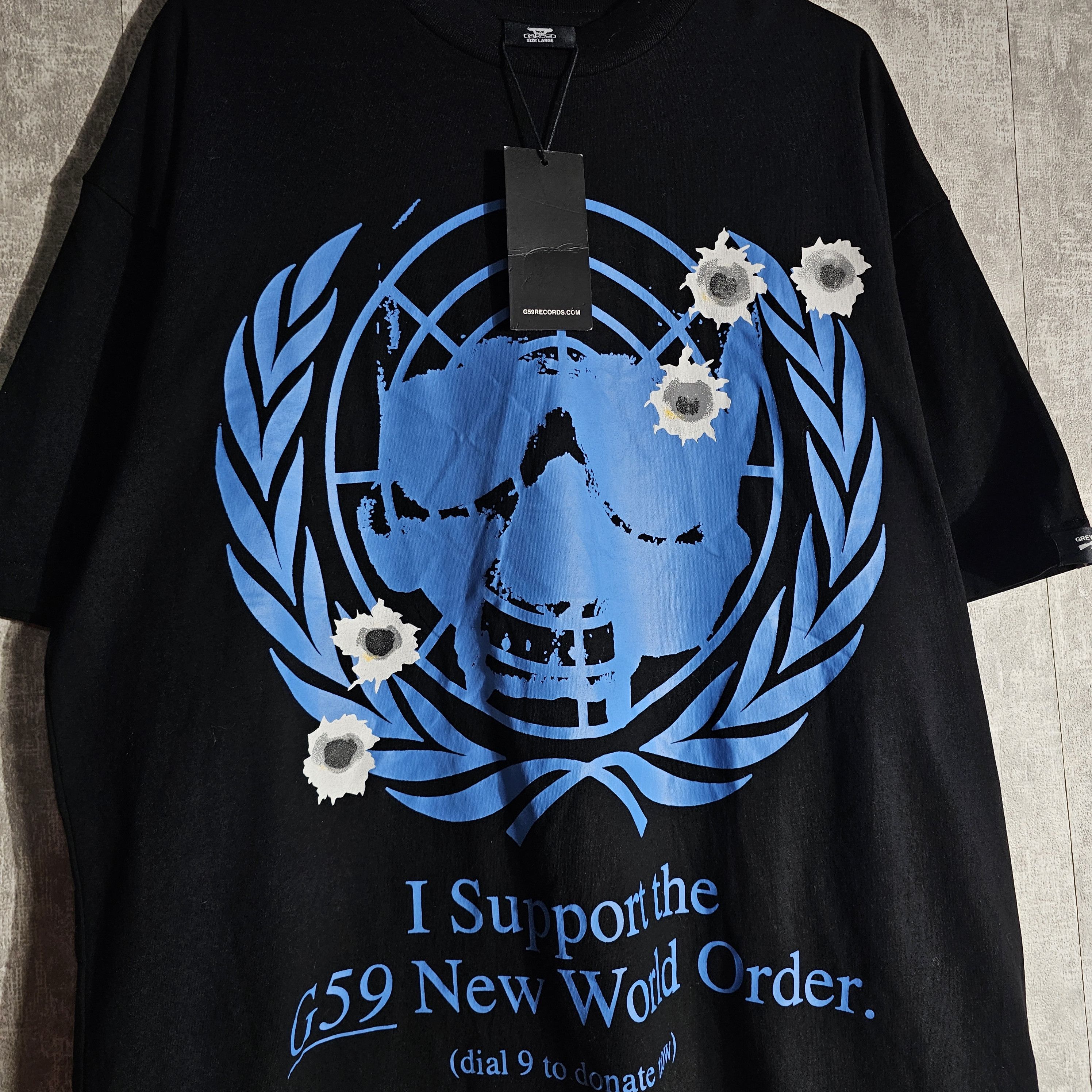 G59 Records G59 New World Order T shirt Size US XL / EU 56 / 4 - 4 Thumbnail