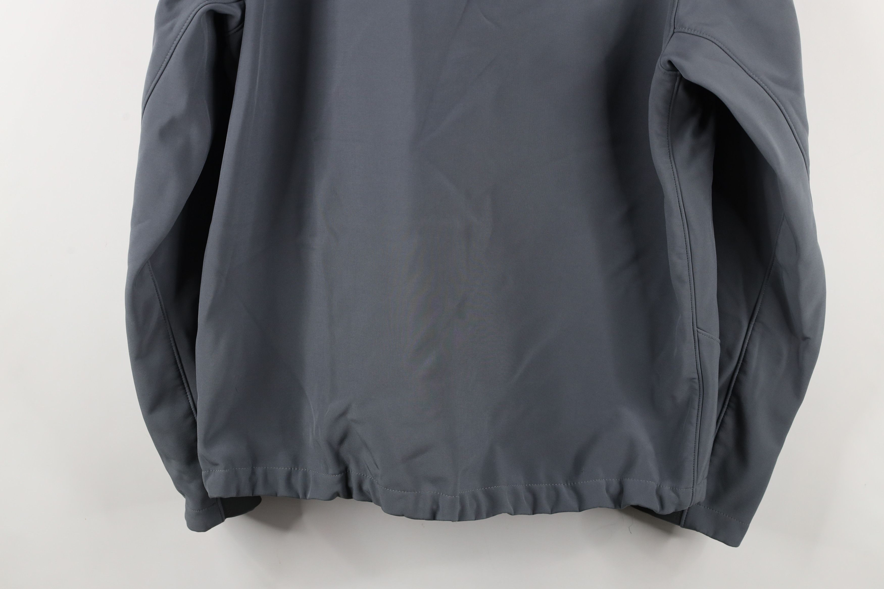 The North Face × Vintage The North Face Fleece Lined Full Zip Soft Shell Jacket Gray Size US L / EU 52-54 / 3 - 18 Thumbnail