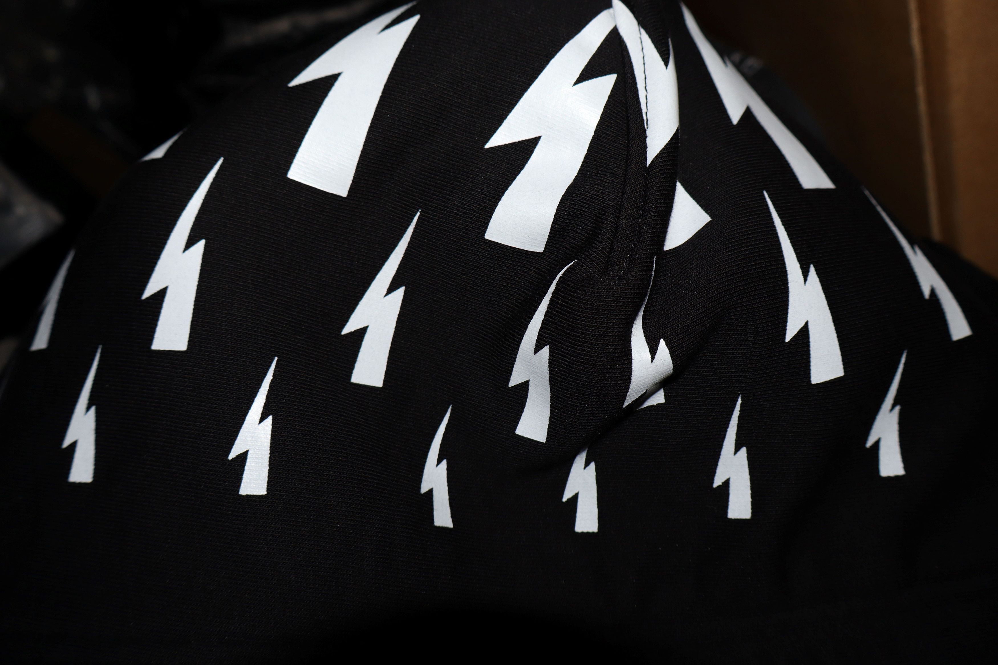 Neil Barrett Thunderbolt zip hoodie Size US XL / EU 56 / 4 - 9 Thumbnail