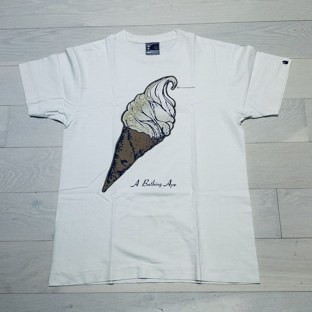 Bape Ice Cream Tee | Grailed
