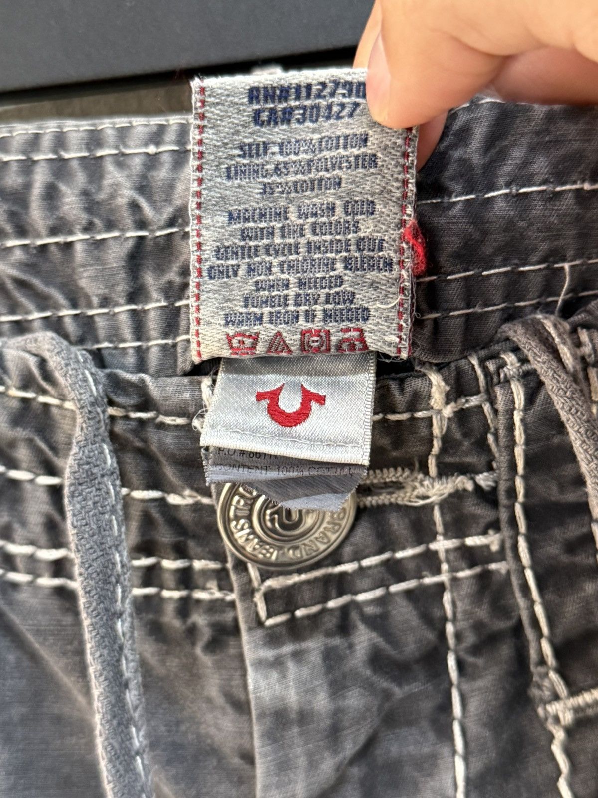 True Religion TRUE RELIGION Rare Vintage baggy cargo pants “Anthony” Size US 29 - 10 Thumbnail