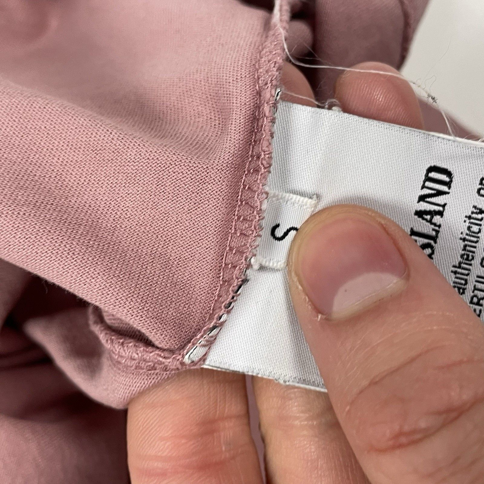 Stone Island Stone Island Compass Logo T Shirt Men's Dust Pink Cotton S Size US S / EU 44-46 / 1 - 5 Thumbnail