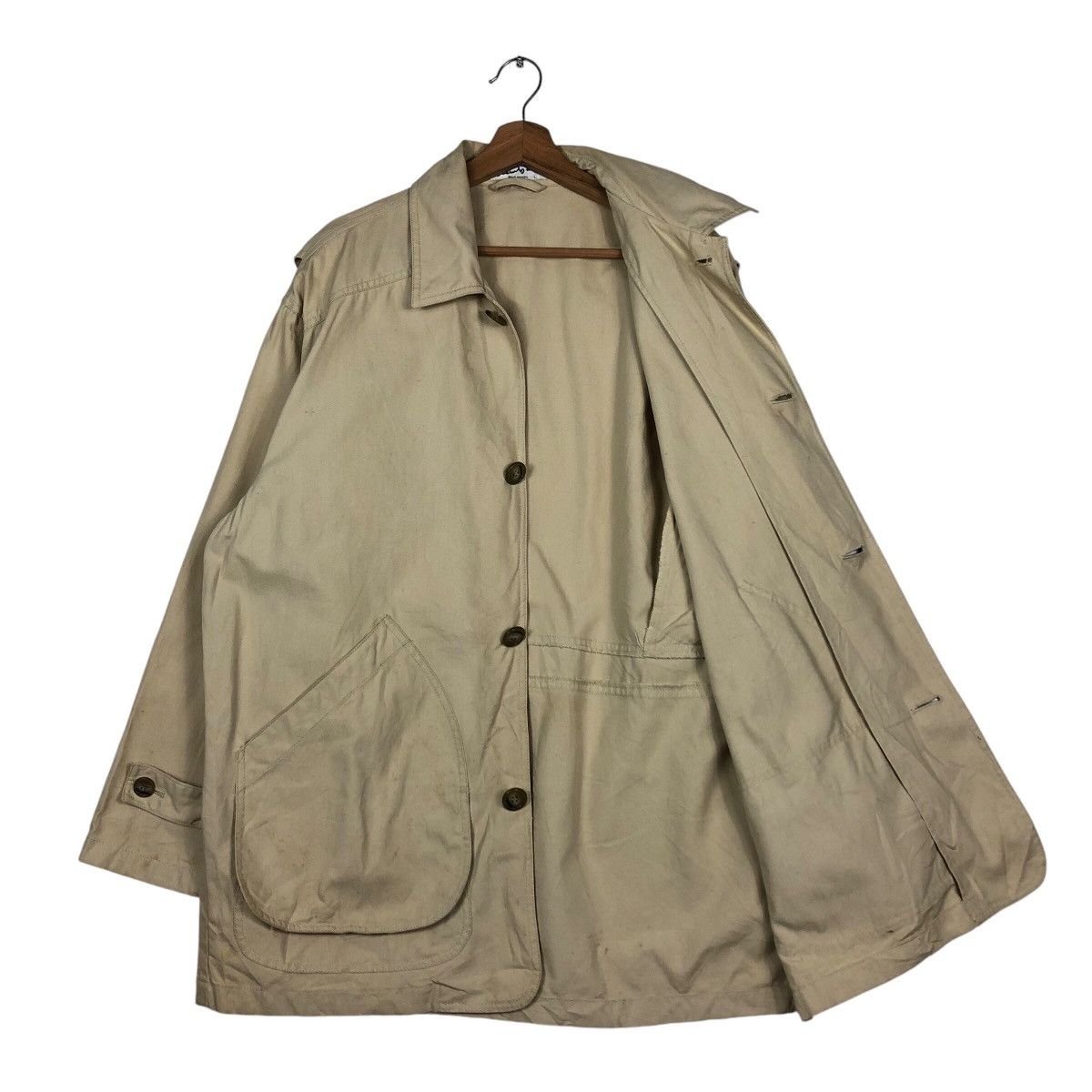 Japanese Brand × Vintage 📌Vintage Belle Maison Chore Jacket Worker Big Pocket Size US L / EU 52-54 / 3 - 12 Thumbnail