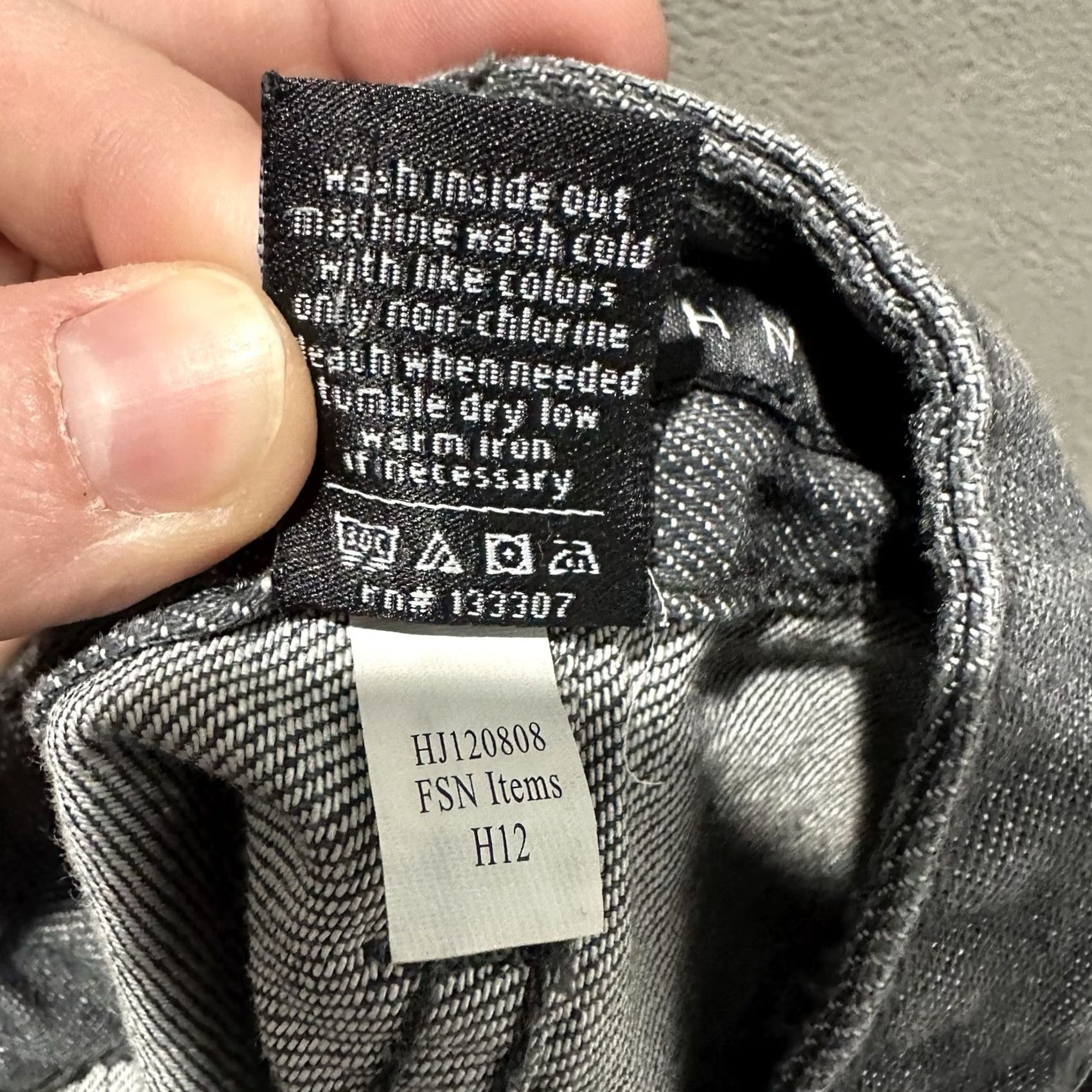 Sean John Sean John Jeans Mens 38 Gray Denim Classic Clayton Slim Straight Fit 38x34 Size US 38 / EU 54 - 5 Thumbnail