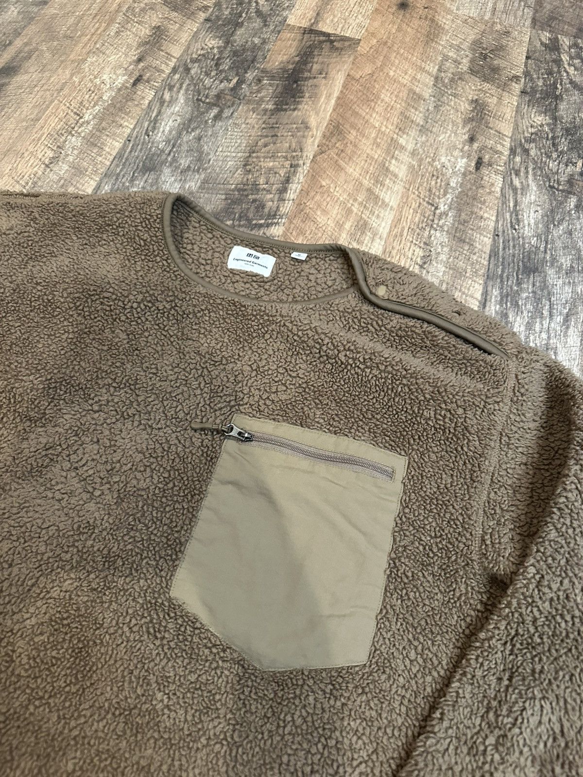 Engineered Garments × Uniqlo Engineered Garments x Uniqlo Pullover Fleece Top Size Medium Size US M / EU 48-50 / 2 - 2 Thumbnail